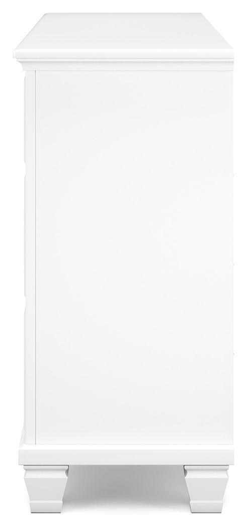 Fortman - Dresser - White - Best Buy Furniture