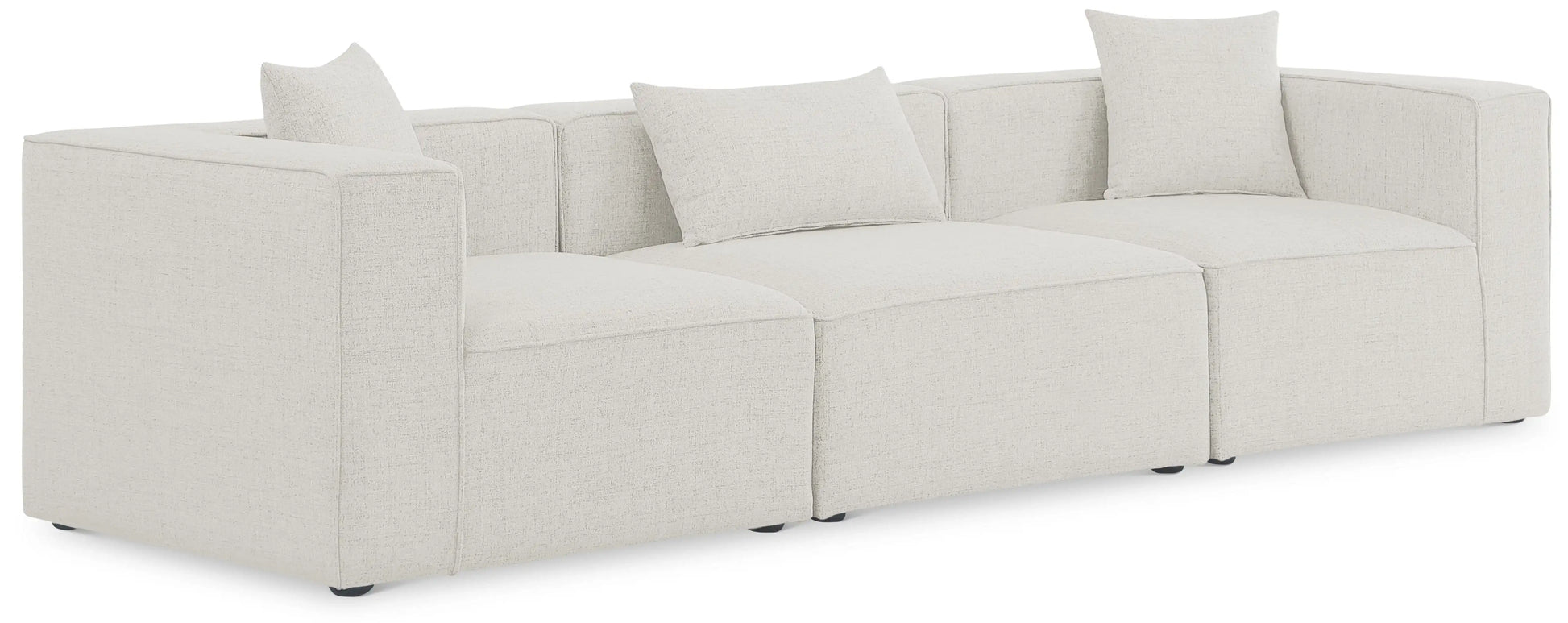Cube - Linen Modular 3 Seat Sofa - Best Buy Furniture