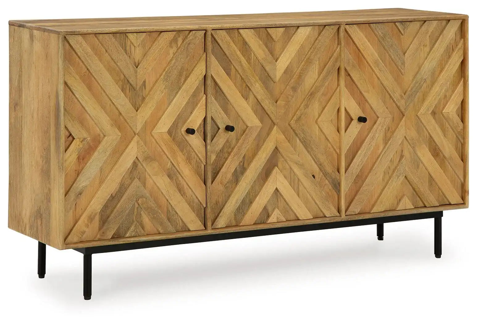 Cadewick - Accent Cabinet - Natural - Best Buy Furniture