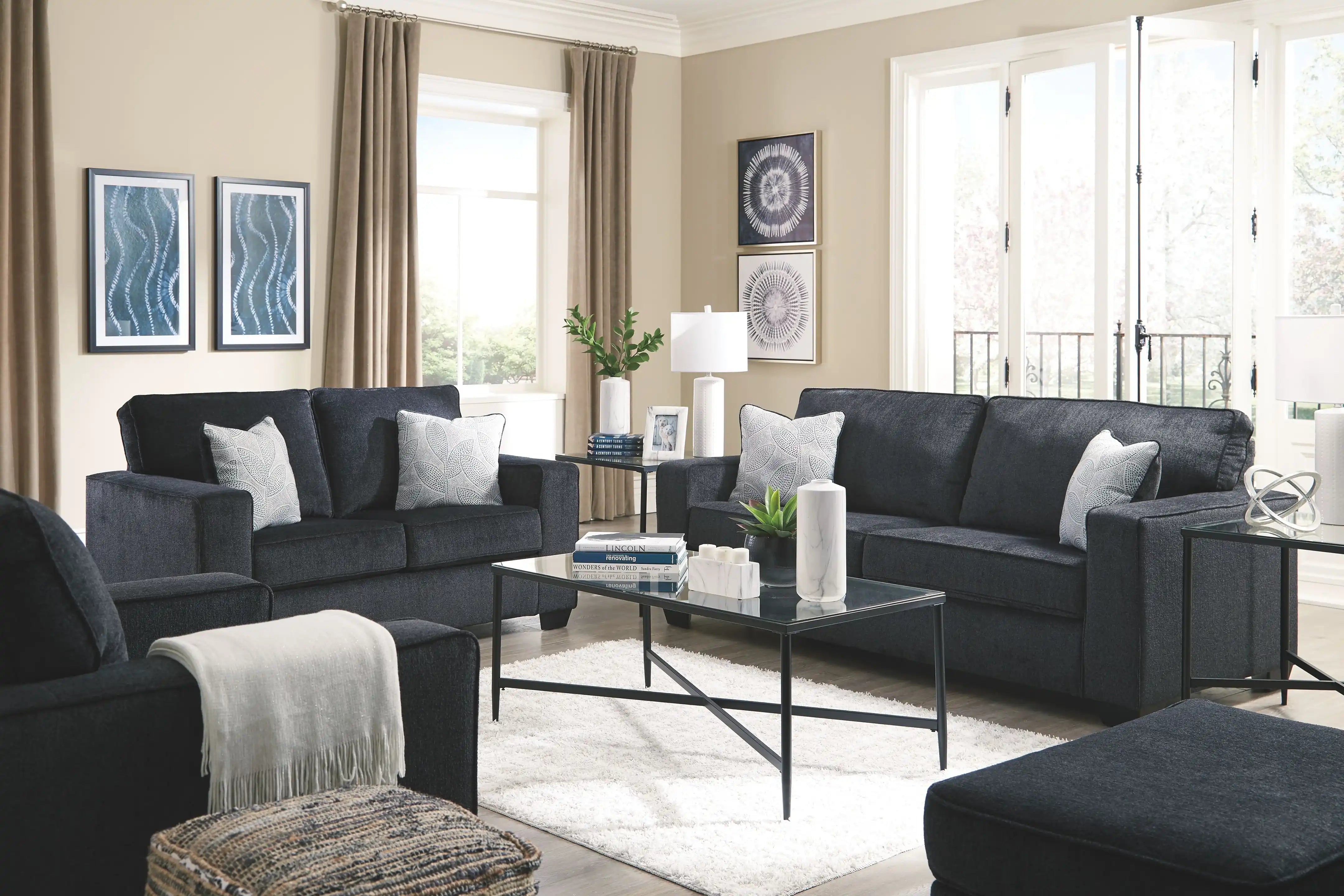 Altari - Sofa, Loveseat, Chair, Ottoman - Best Buy Furniture