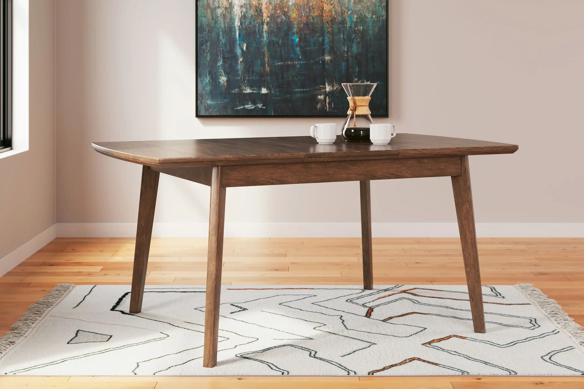 Lyncott - Butterfly Extension Table Set - Best Buy Furniture