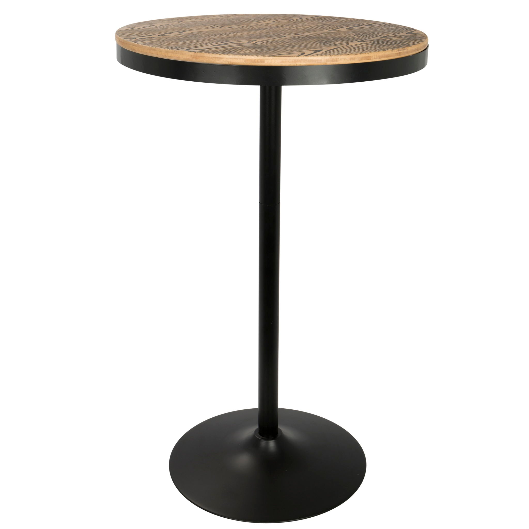 Dakota - Industrial Adjustable Bar Dinette Table - Best Buy Furniture