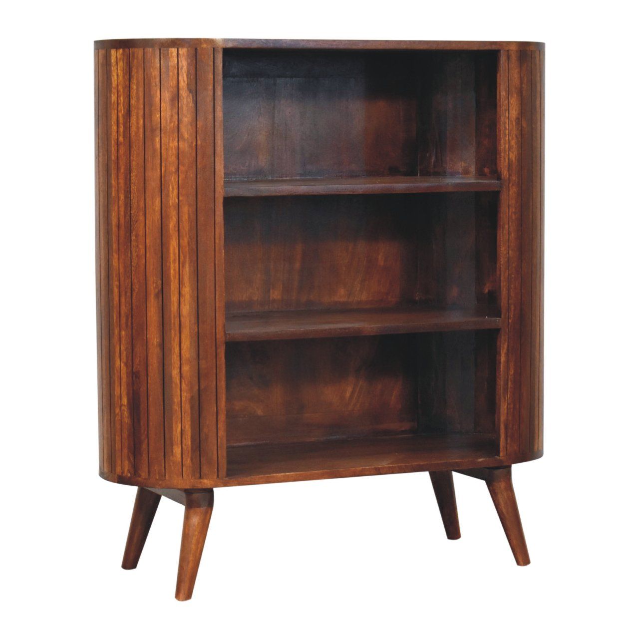 Cortez - Open Cabinet - Brown - Best Buy Furniture
