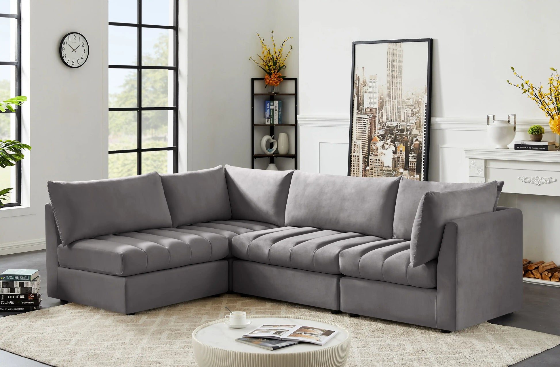 Jacob - 4 Pc. Modular Sectional - Best Buy Furniture