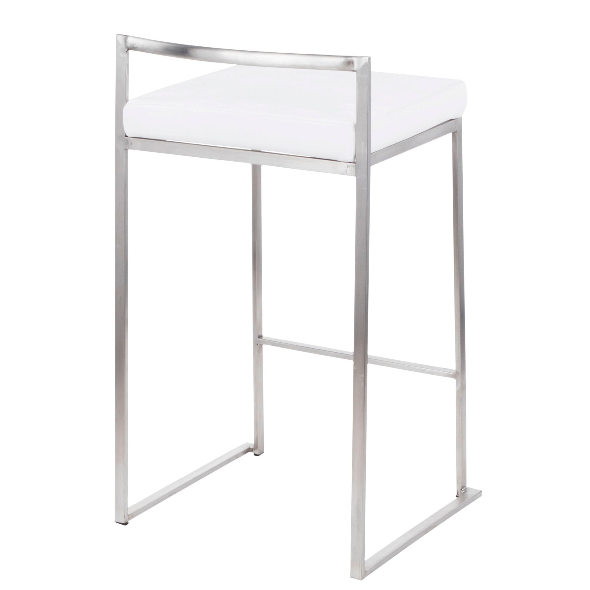 Fuji - Contemporary Elegant Stackable Counter Stool Set - Best Buy Furniture