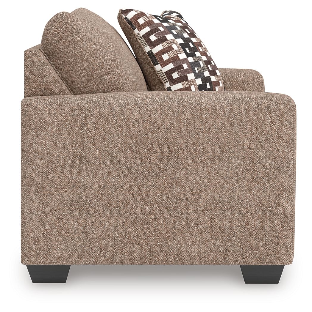 Triston-Peaks - Chair And A Half - Suede - Best Buy Furniture
