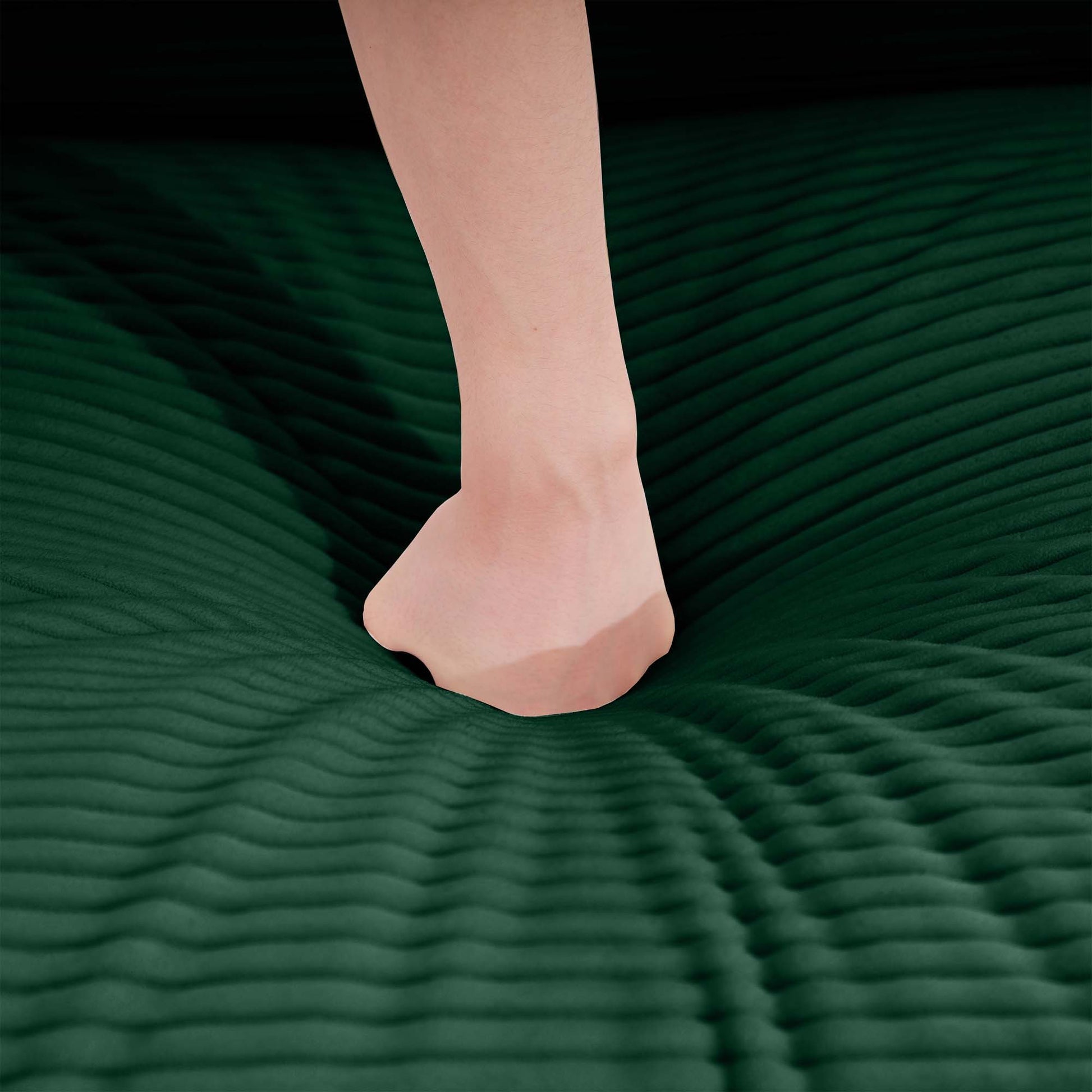 Elegant Corduroy Oversized Sectional Sofa Set With Deep Seats And Flexible Layout - Best Buy Furniture