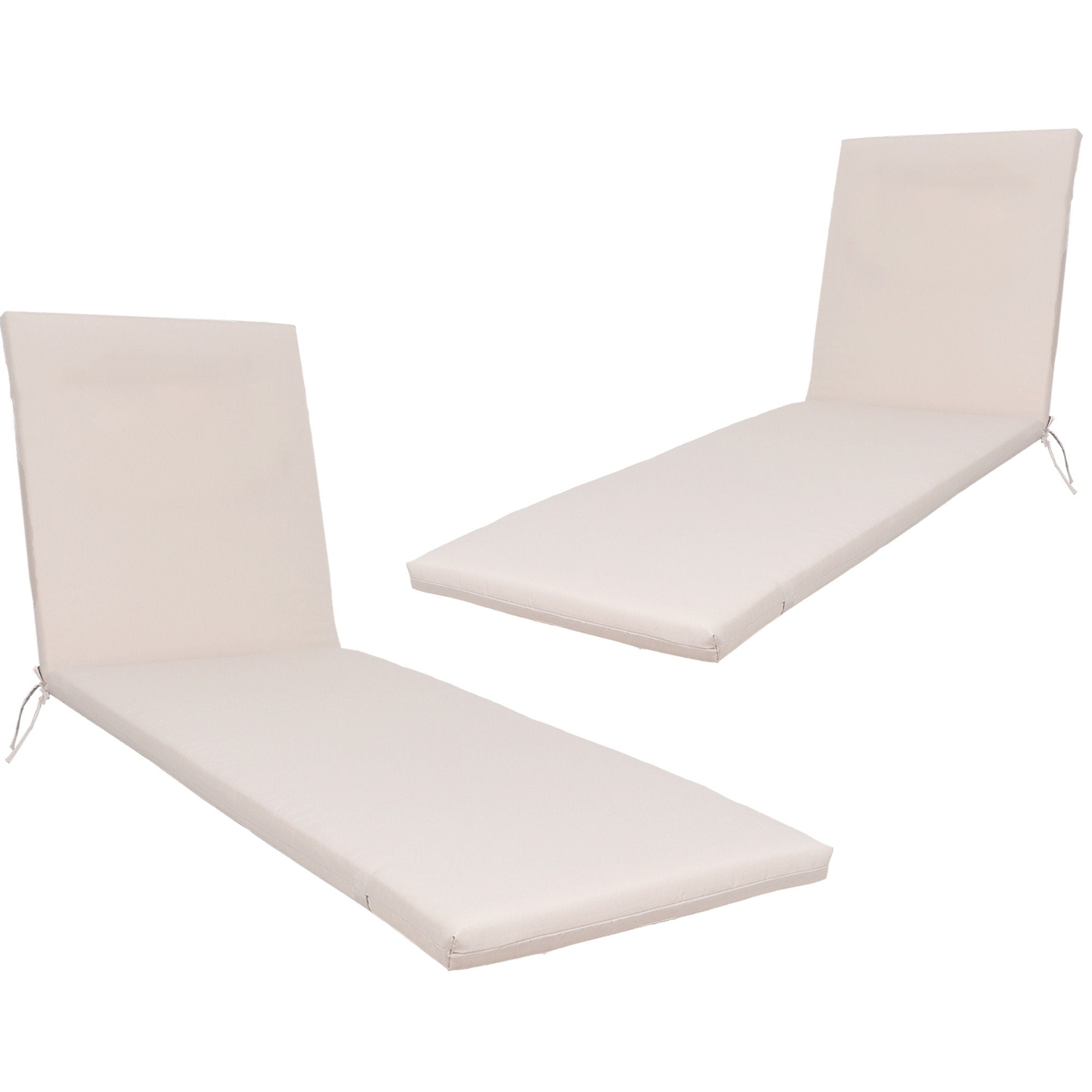 2 Piece Outdoor Chaise Lounge Cushion Set, Replacement Cushions For Patio Furniture - Best Buy Furniture