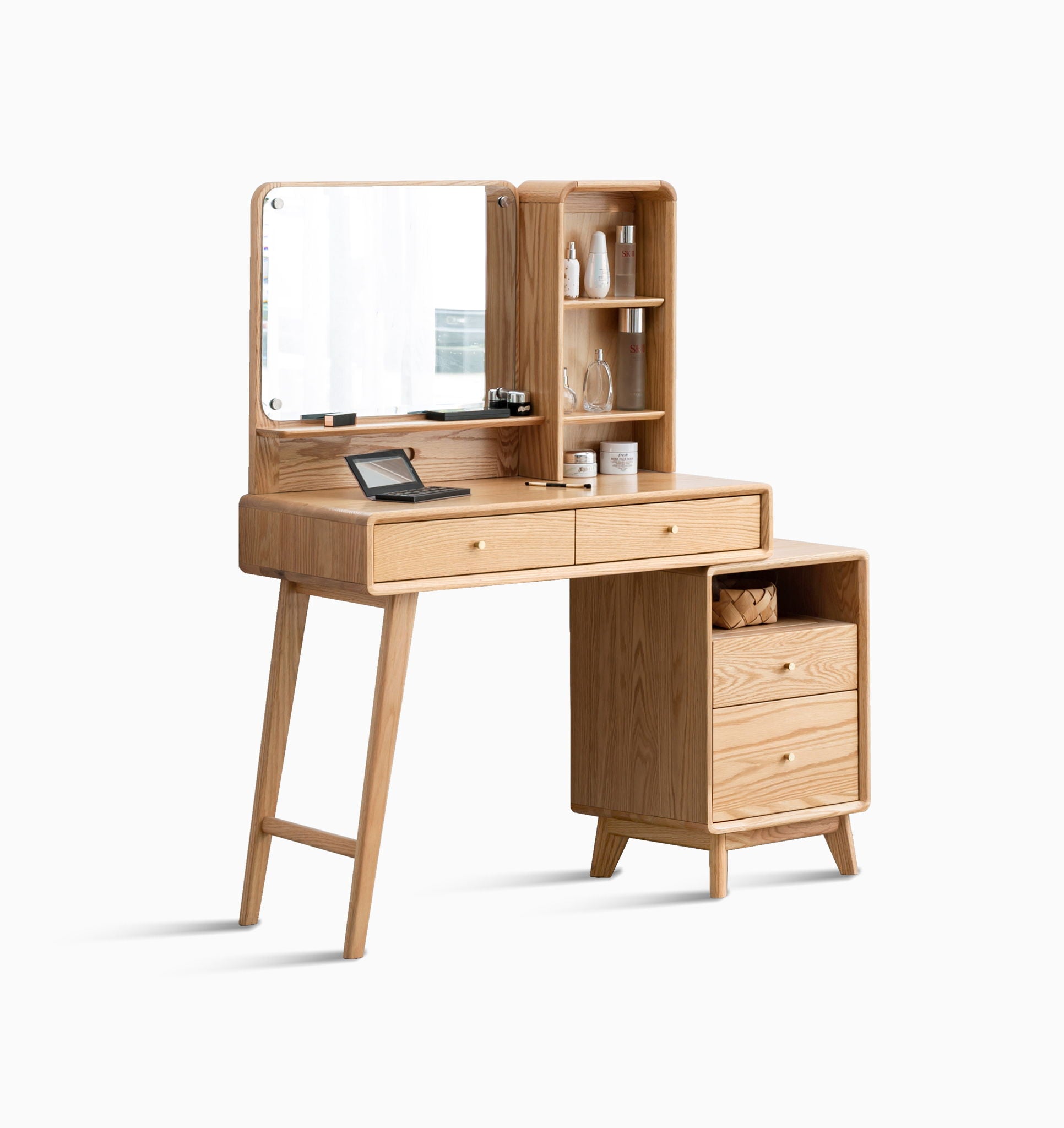 Compact Table Dresser, Accessories Storage Width Drawer - Natural - Best Buy Furniture
