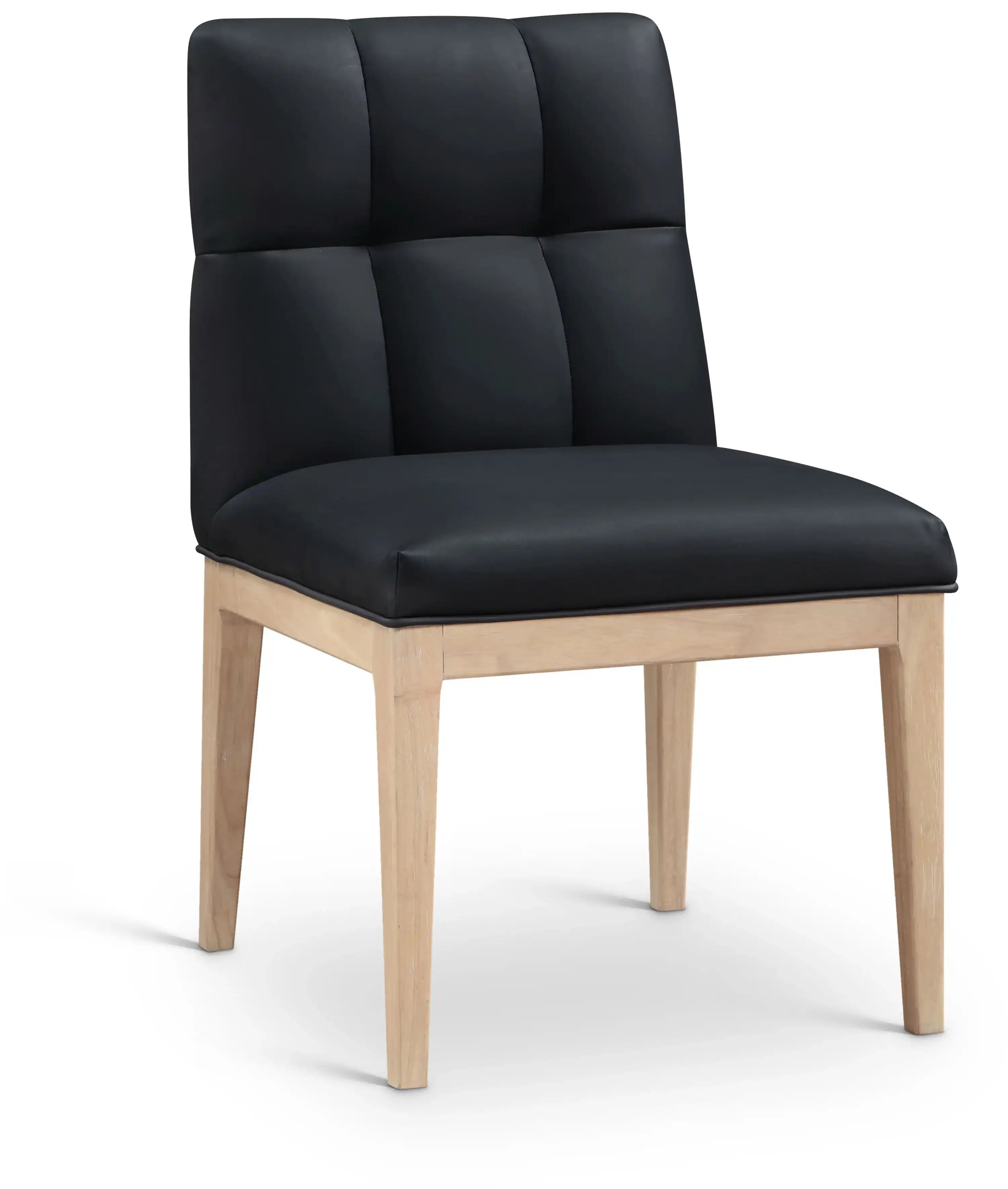 Adrian - Dining Side Chair (Set of 2) - Light Brown Legs - Best Buy Furniture
