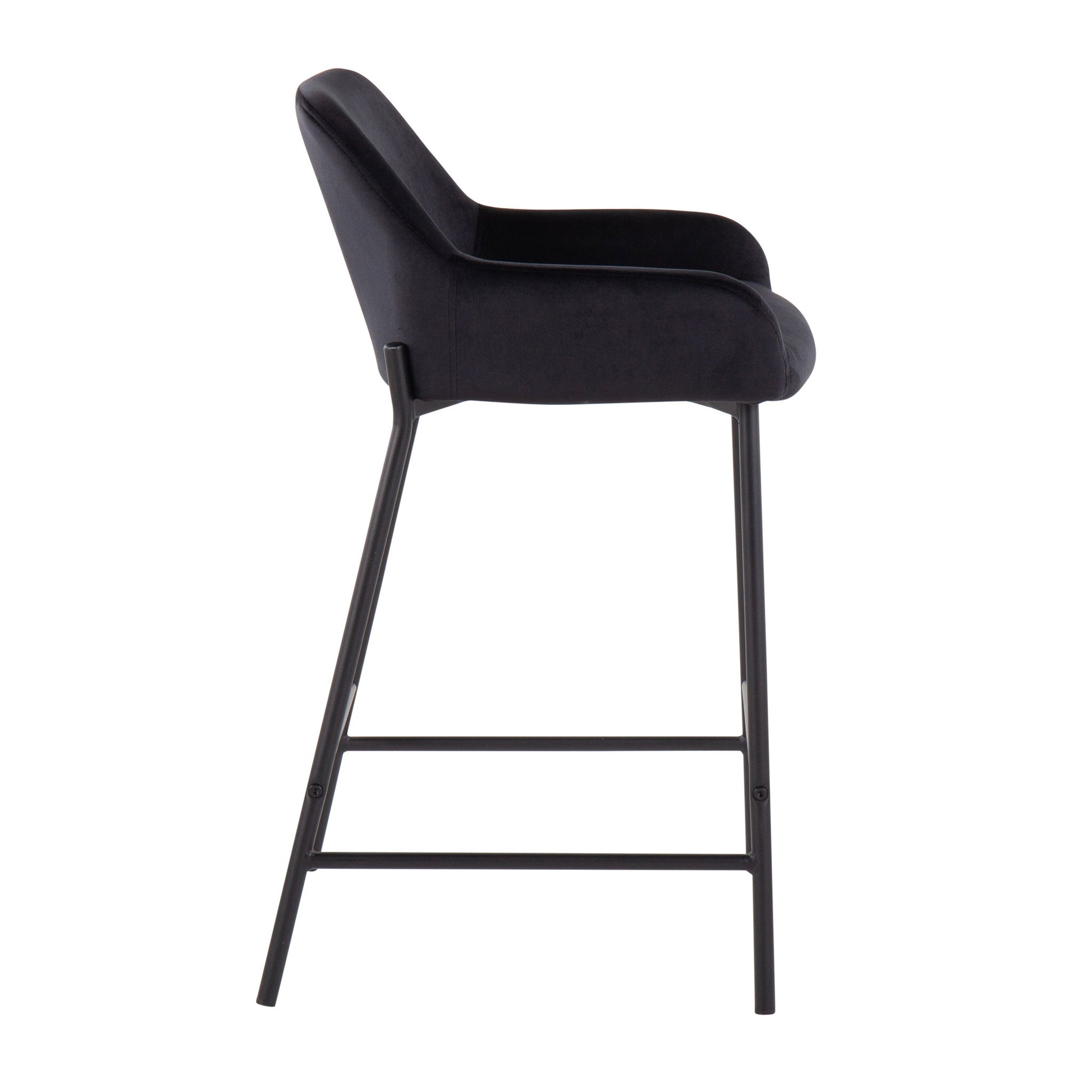 Daniella - Industrial Fixed Height Counter Stool (Set of 2) - Best Buy Furniture