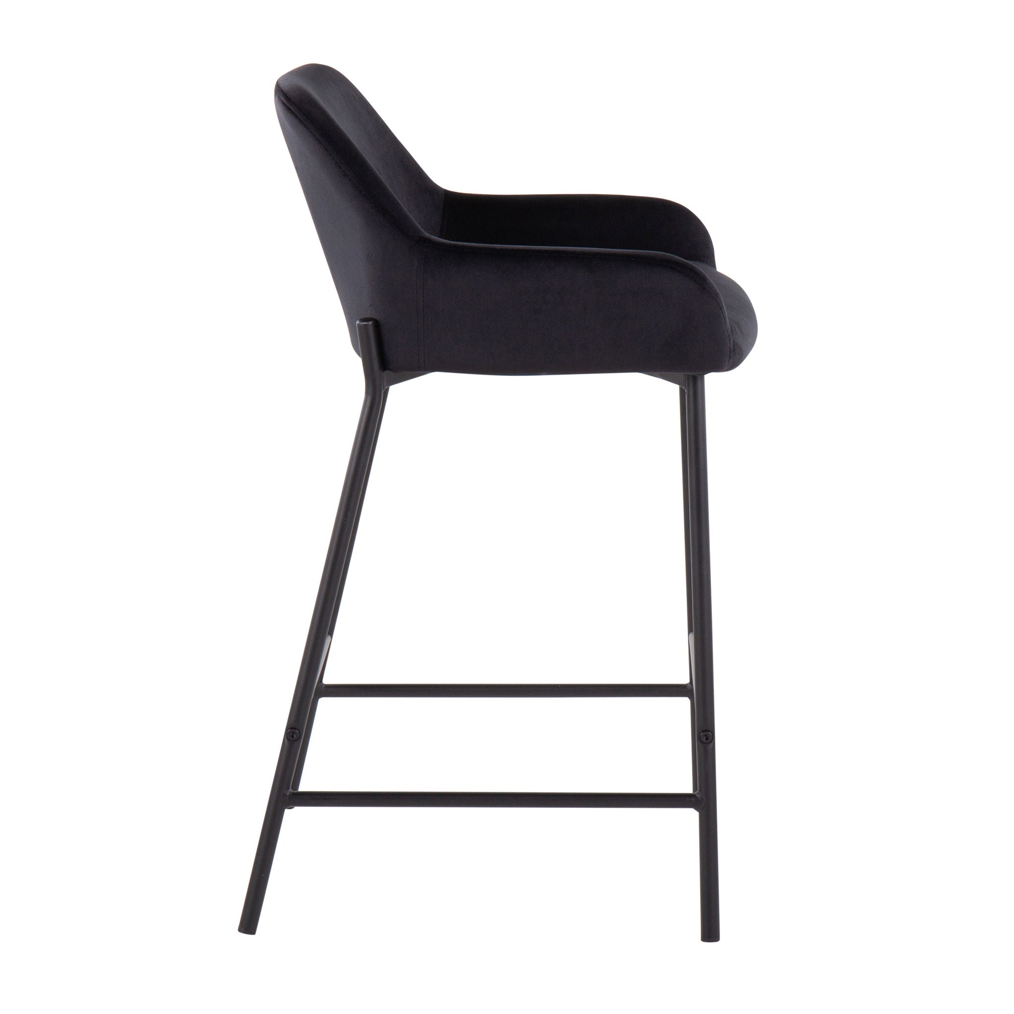 Daniella - Industrial Fixed Height Counter Stool (Set of 2) - Best Buy Furniture