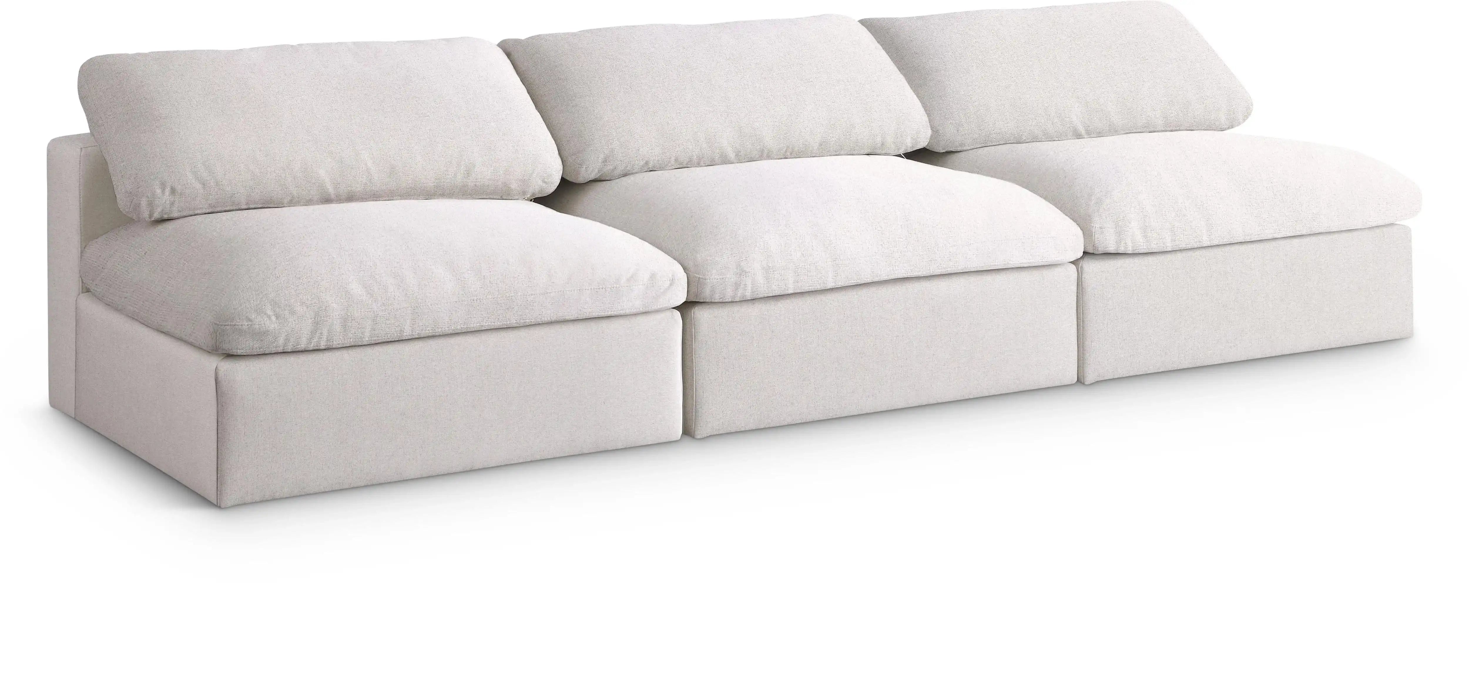 Serene - Modular Armless 3 Seat Sofa - Best Buy Furniture