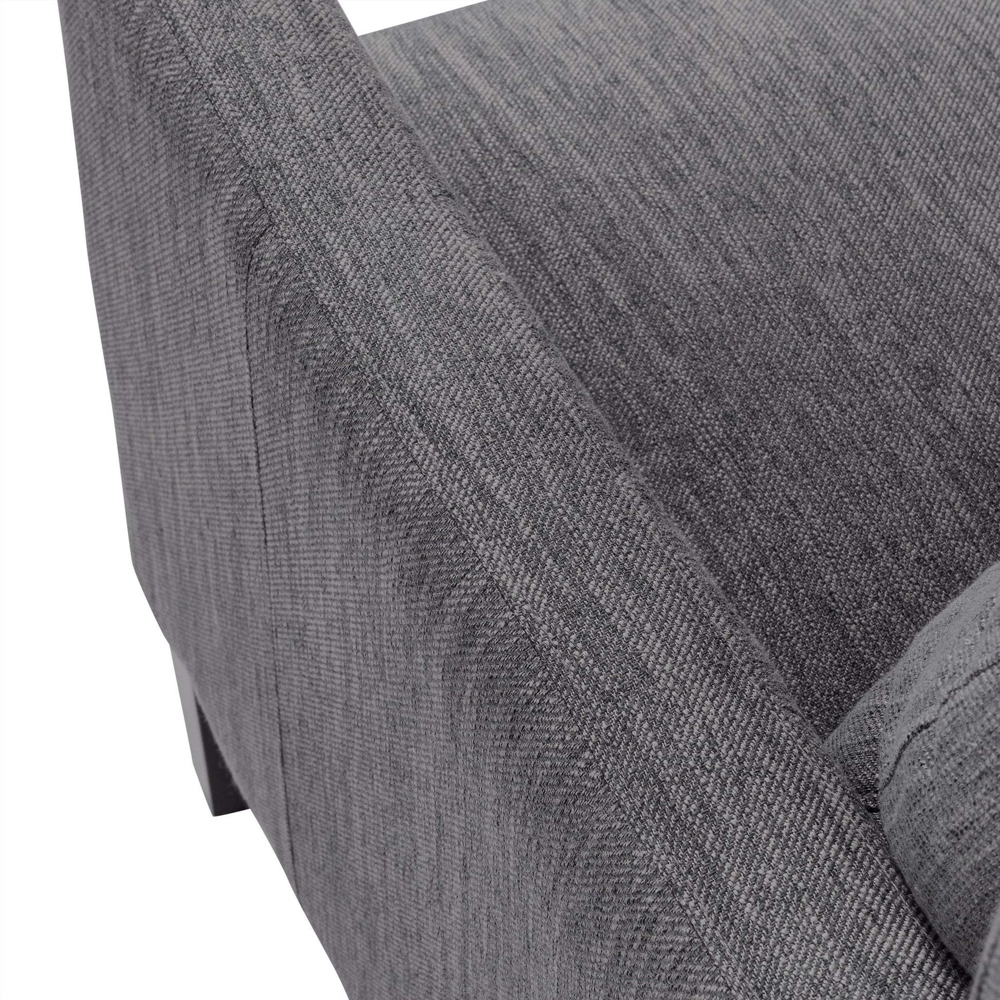 Contemporary Club Chair With Upholstered Fabric And Rubberwood Legs - Best Buy Furniture