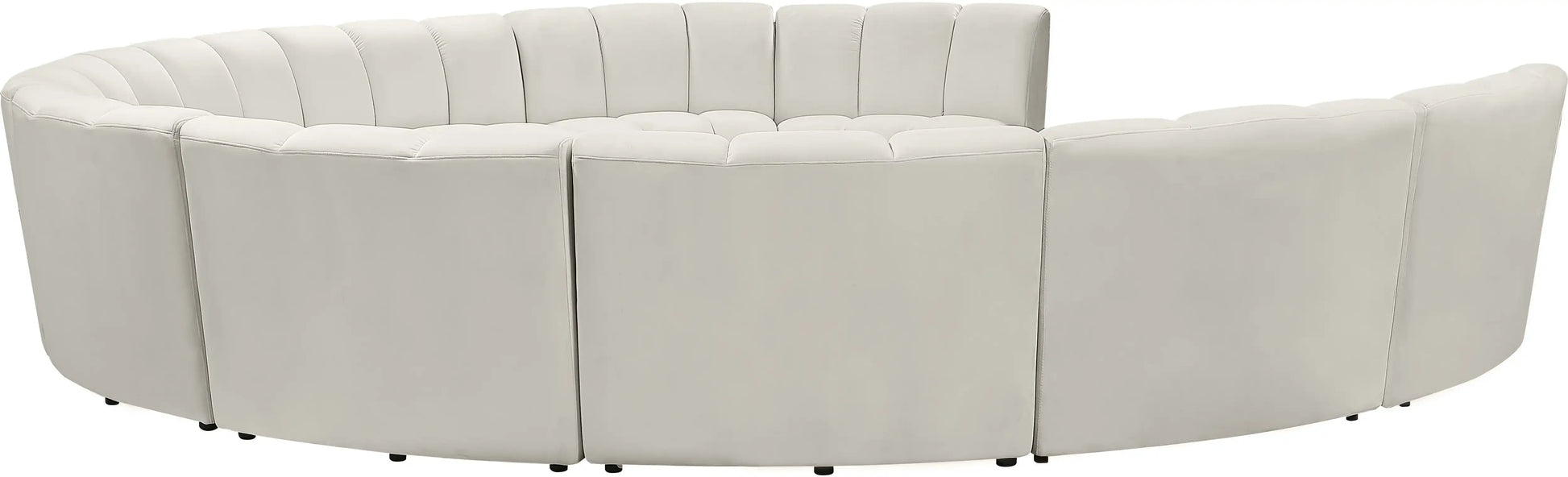 Infinity - 10 Piece Velvet Modular Sectional - Best Buy Furniture