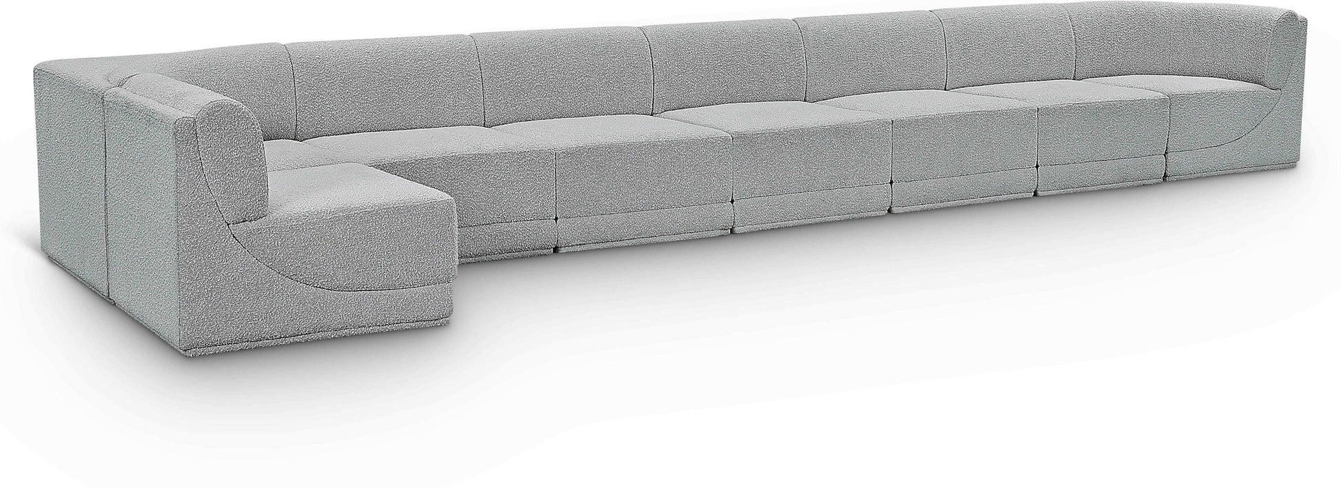 Ollie - 8 Piece Modular Sectional - Best Buy Furniture