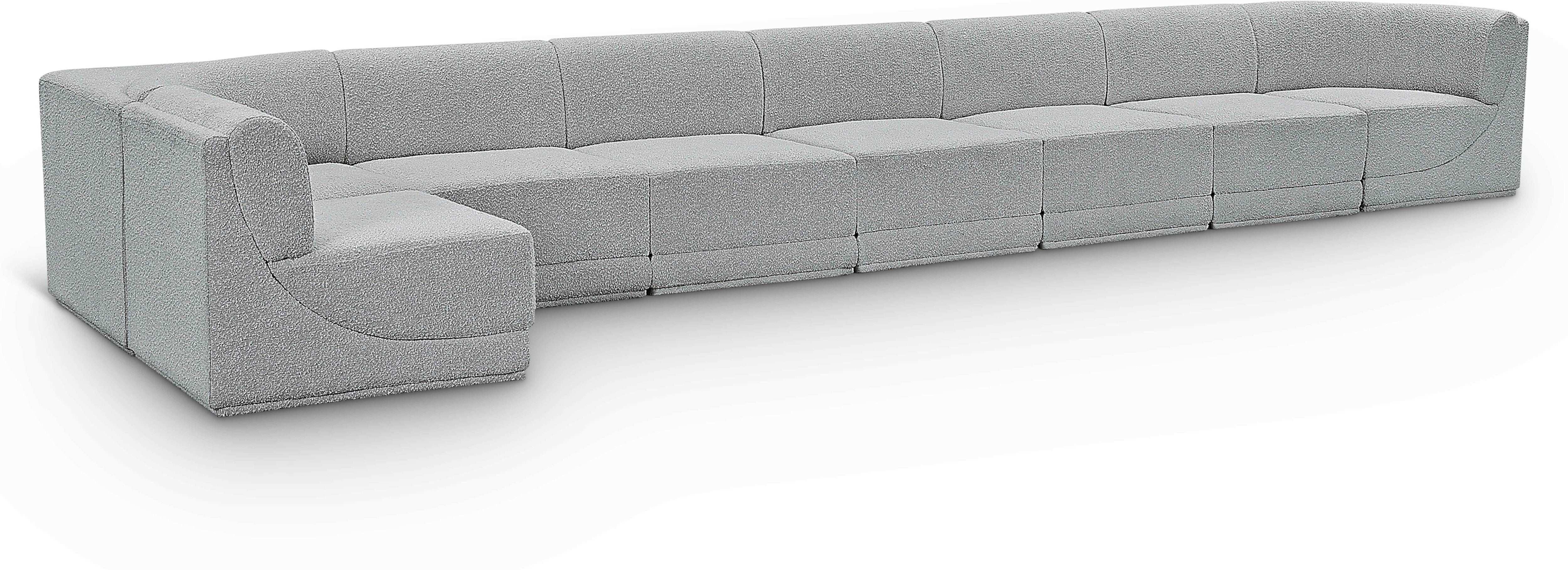Ollie - 8 Piece Modular Sectional - Best Buy Furniture