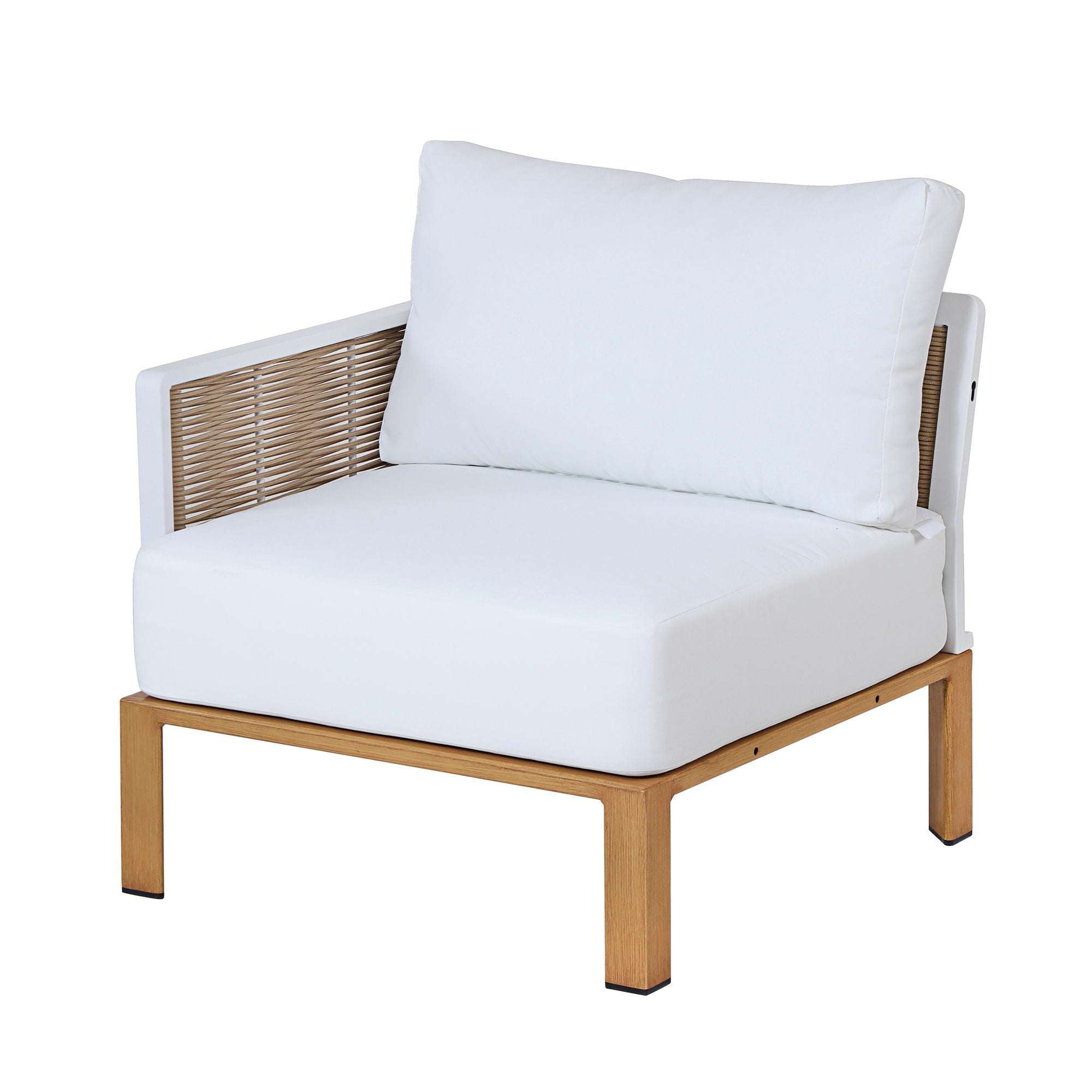 Vine - 4 Piece Outdoor Conversation Set - White