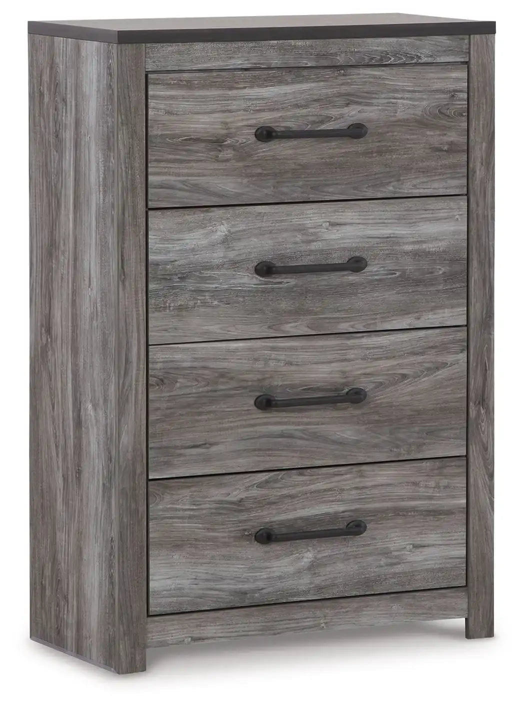 Bronyan - Four Drawer Chest - Dark Gray - Best Buy Furniture
