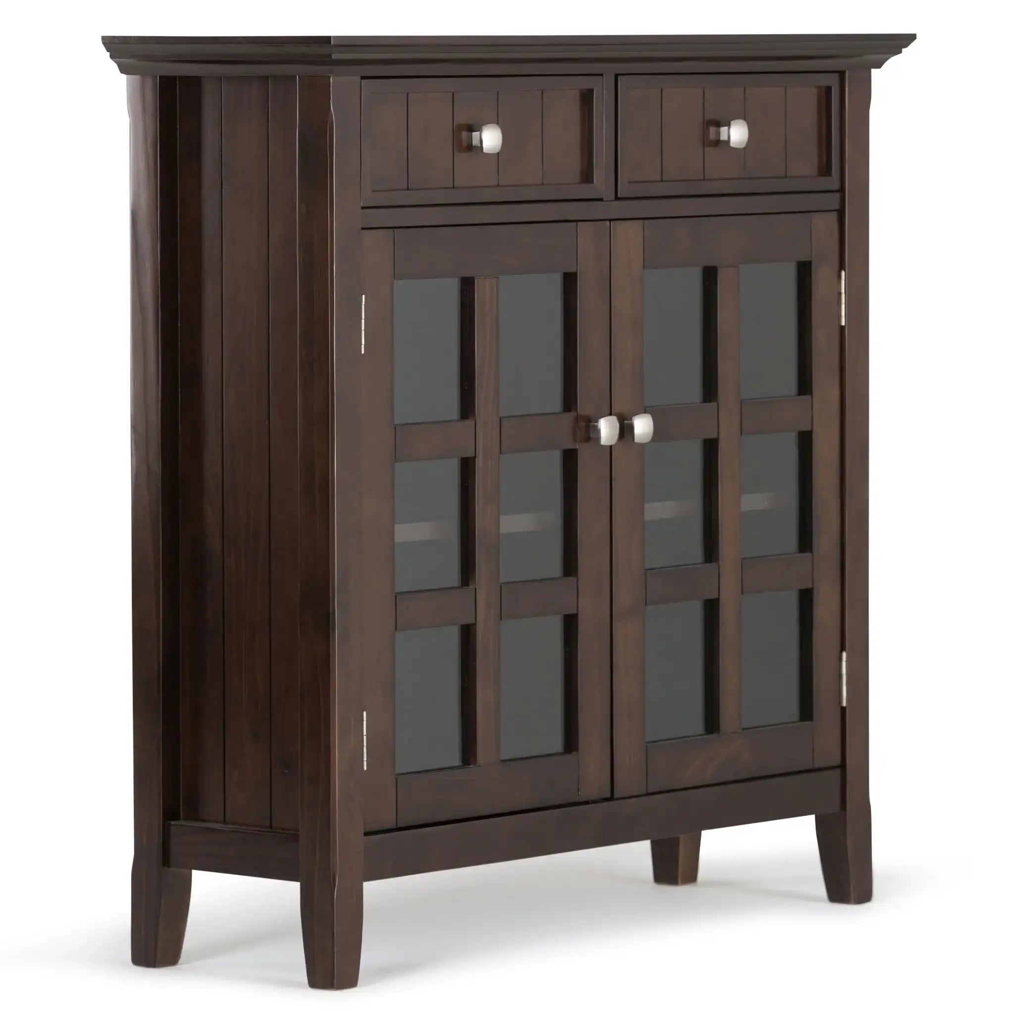 Acadian - Entryway Storage Cabinet - Brunette Brown - Best Buy Furniture