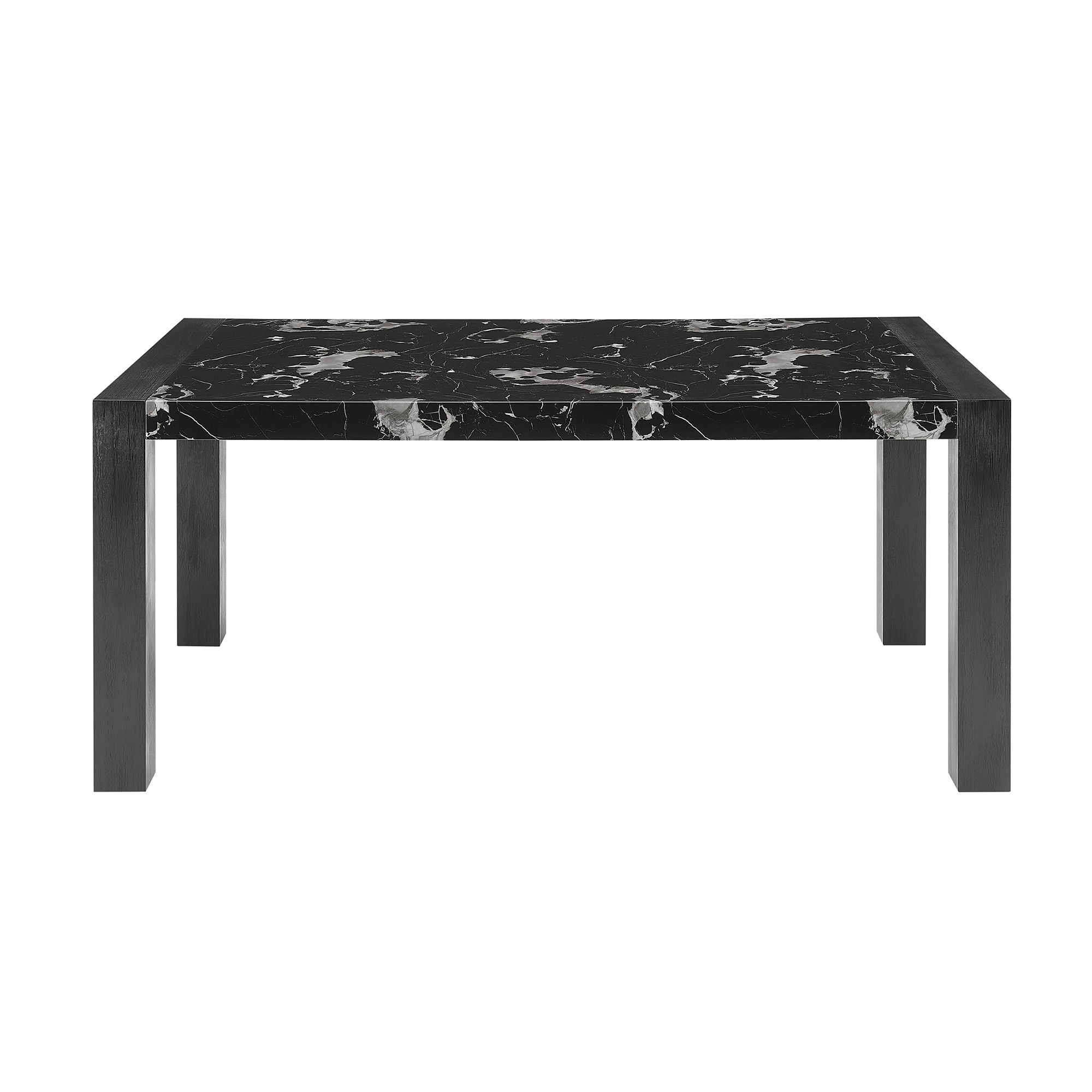 Dining Table And 4 Padded Chairs - Black - Best Buy Furniture