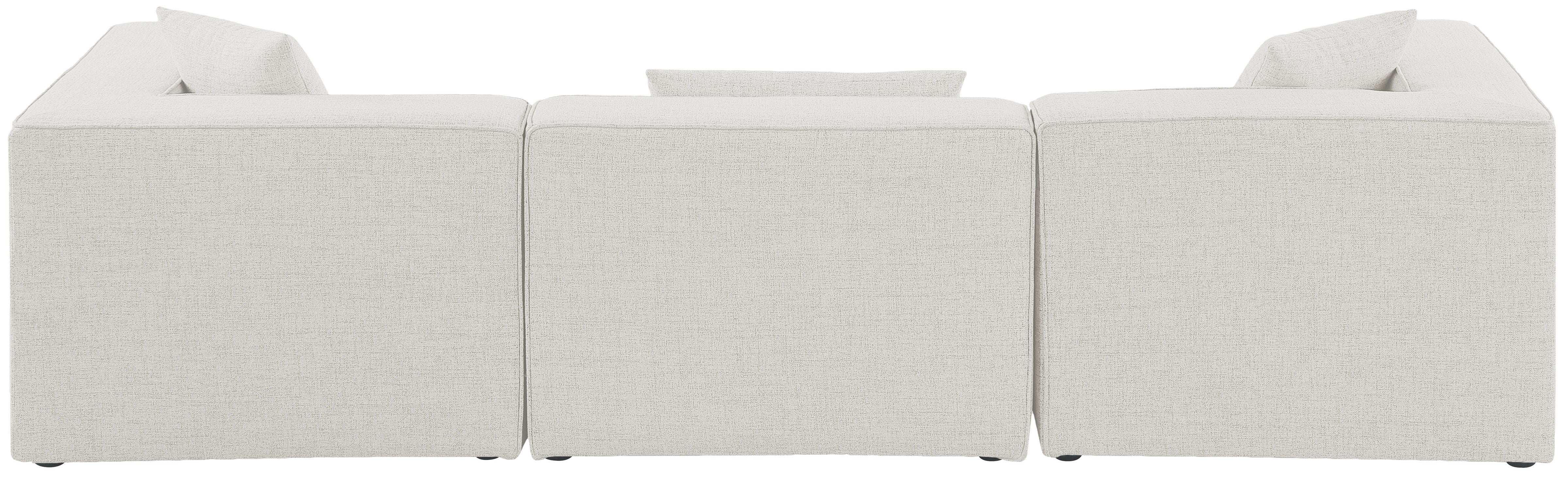Cube - Linen Modular 3 Seat Sofa - Best Buy Furniture