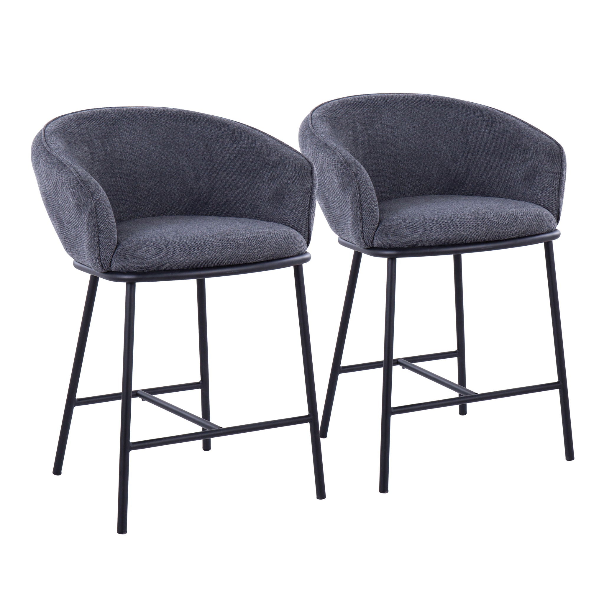Ashland - Contemporary Counter Stool (Set of 2) - Best Buy Furniture