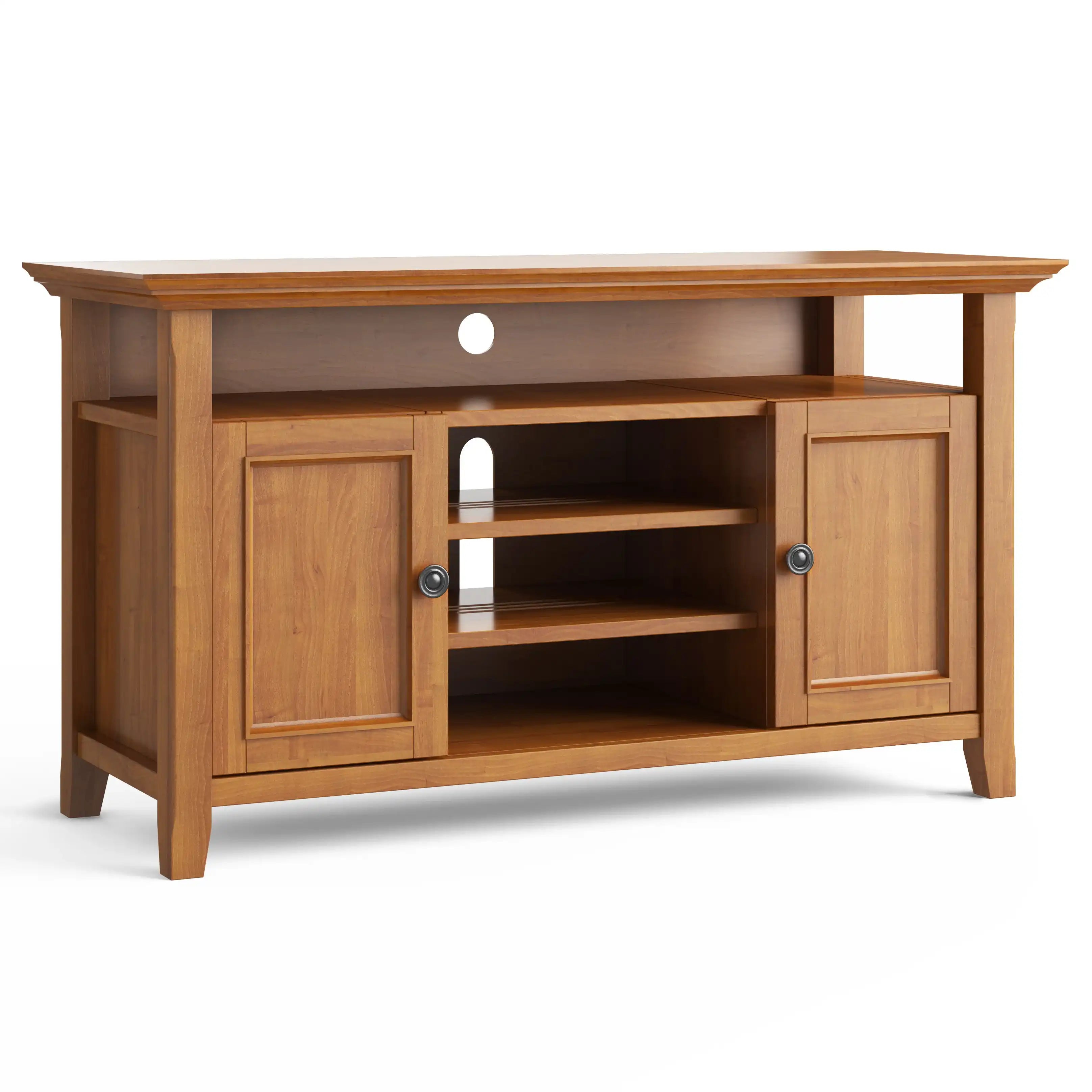 Amherst - TV Media Stand, Handcrafted - Best Buy Furniture
