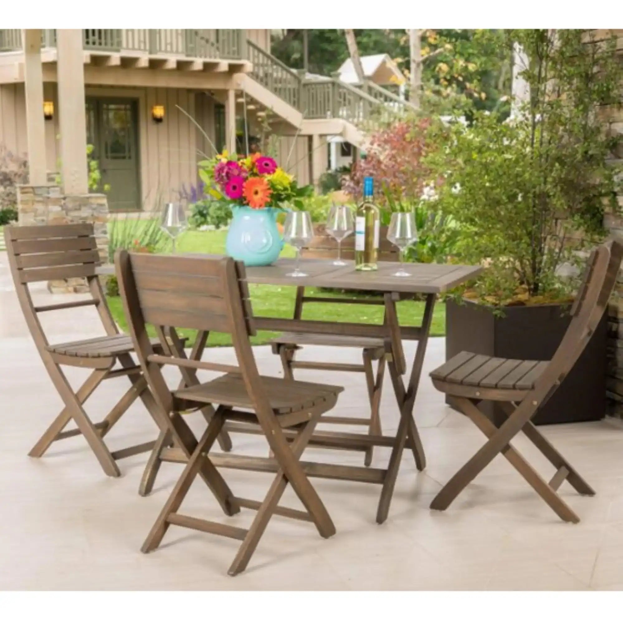 Positano - Foldable Dining Set - Best Buy Furniture