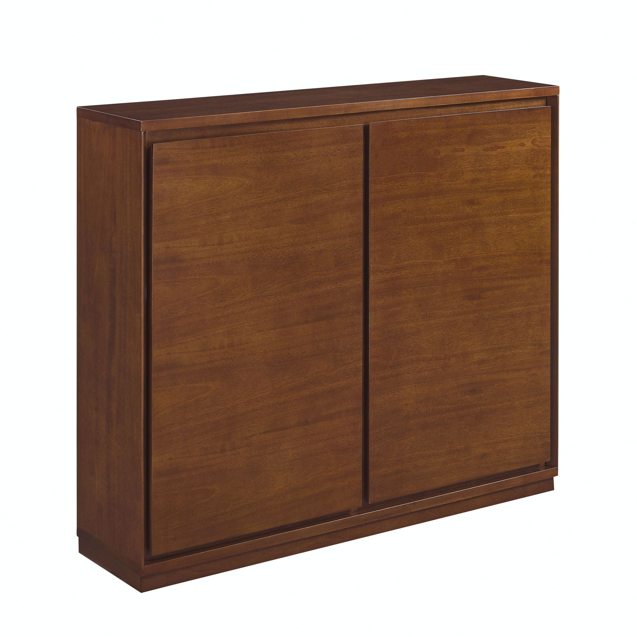Sideboard, Buffet Cabinet With 2 Outlet Holes, Storage Cabinet For Entryway, Hallway, Living Room, Kitchen, Dining Room, Bedroom - Walnut - Best Buy Furniture