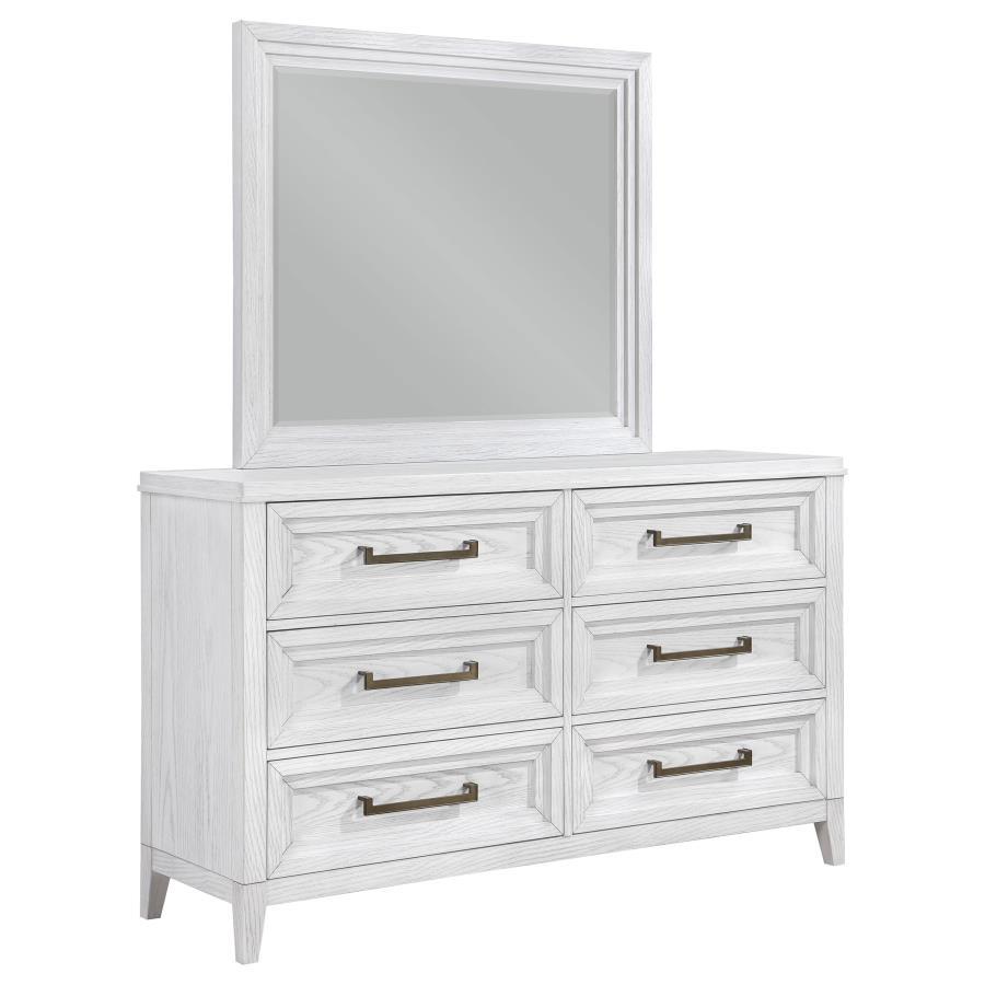 Marielle - 6-Drawer Bedroom Dresser - Best Buy Furniture