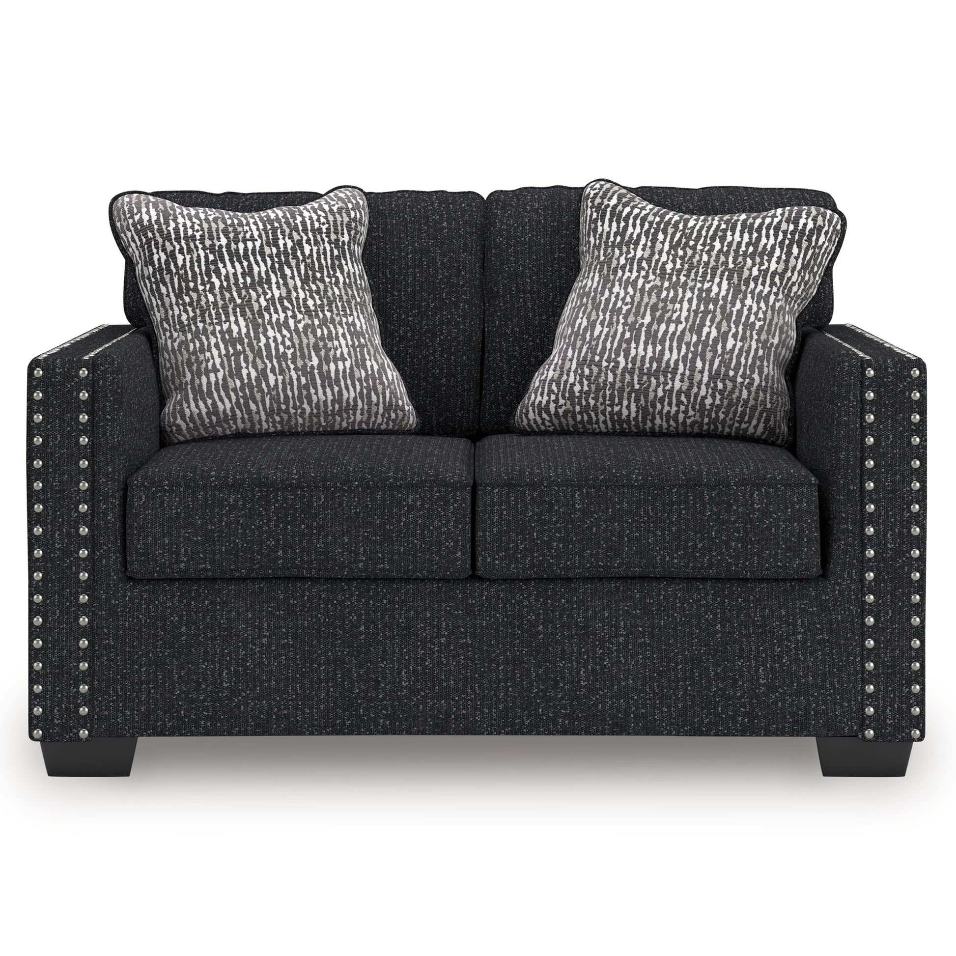 Jasmine Peaks - Loveseat - Coal - Best Buy Furniture