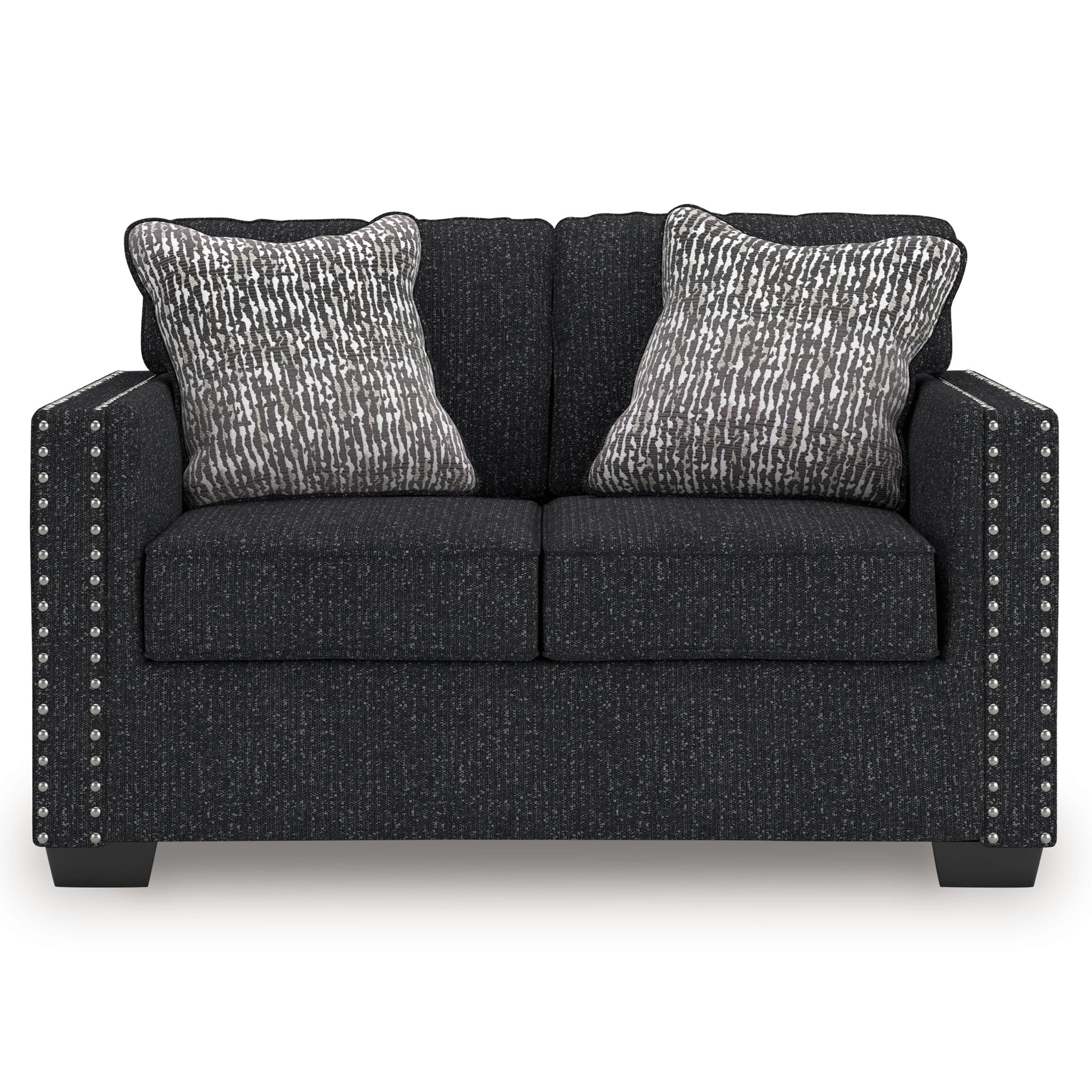 Jasmine Peaks - Loveseat - Coal - Best Buy Furniture