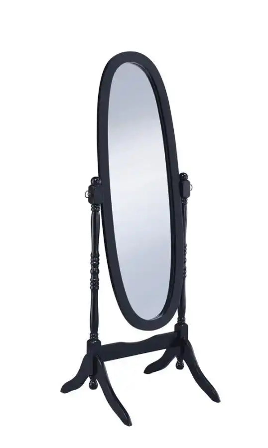 Foyet - Wood Adjustable Length Cheval Mirror - Best Buy Furniture