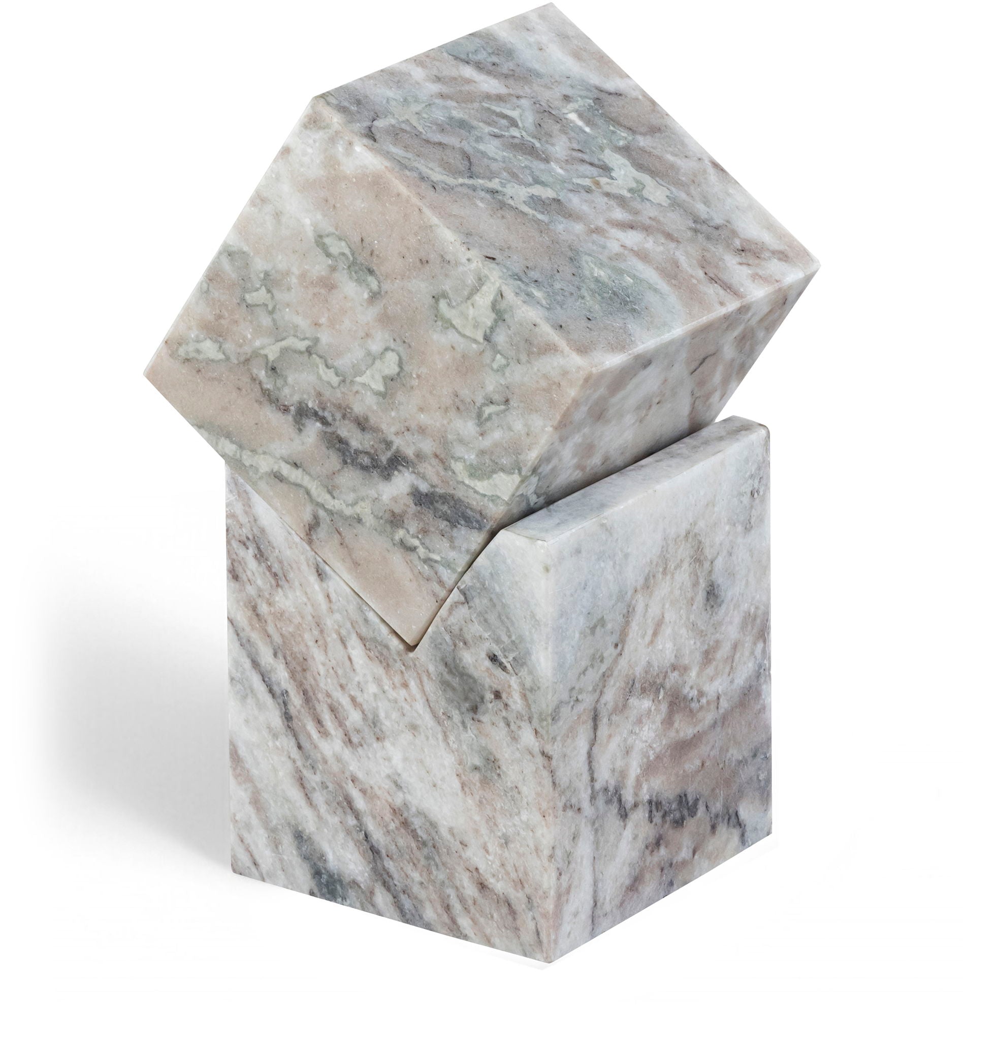 Quad - Marble Decorative Cube - Best Buy Furniture