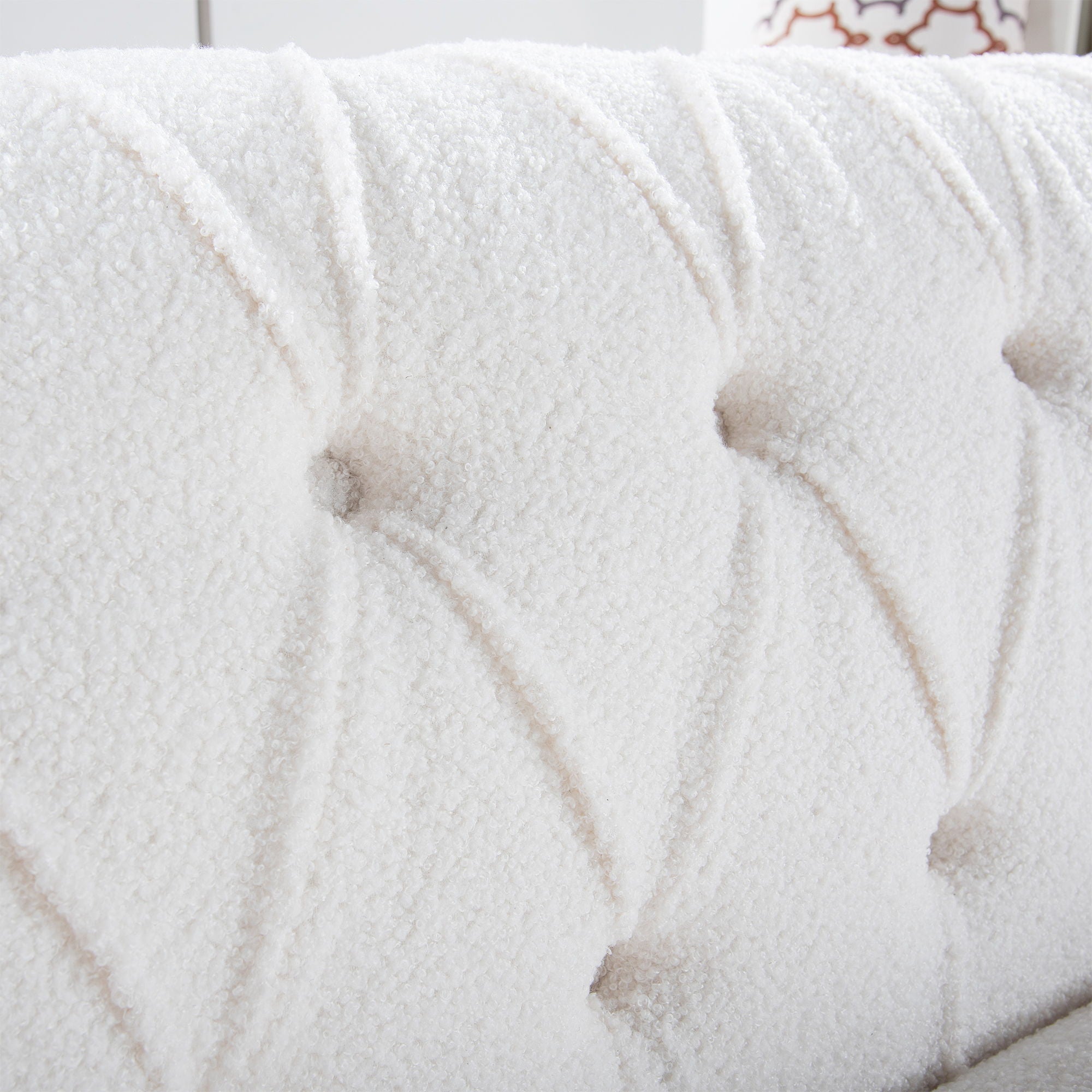 Rolled Arm Chesterfield 3 Seater Sofa - Best Buy Furniture