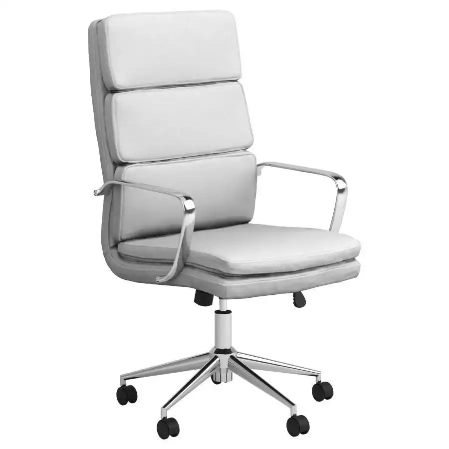 Ximena - Upholstered Adjustable High Back Office Chair - Best Buy Furniture