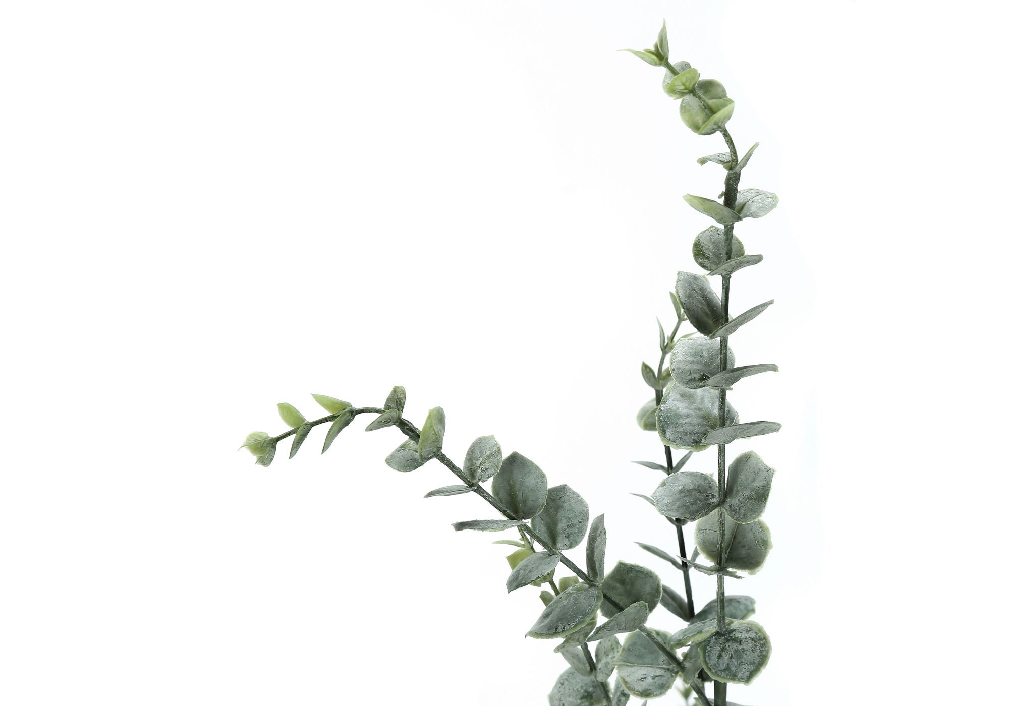 44" Tall, Artificial Plant, Eucalyptus Tree, Indoor, Faux, Fake, Floor, Greenery, Potted, Real Touch, Decorative - Green / Black - Best Buy Furniture