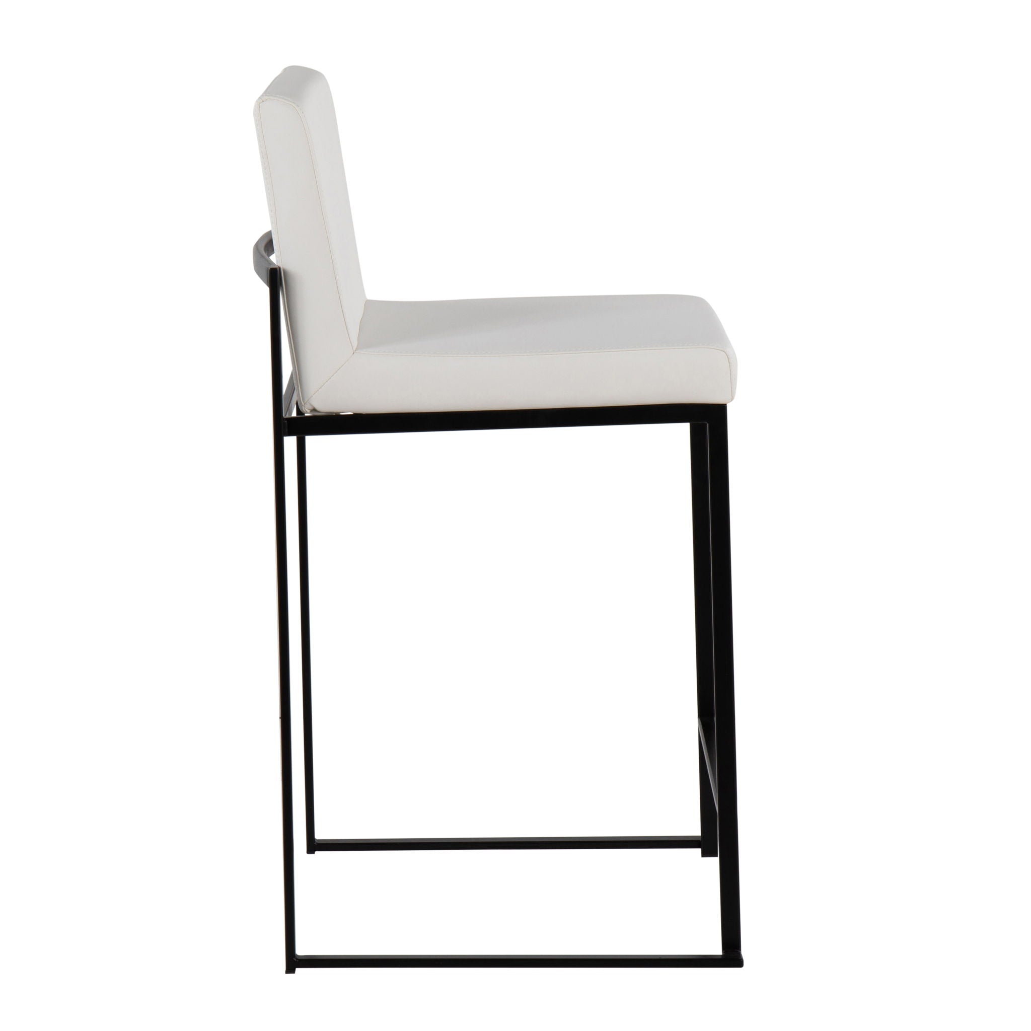 Fuji - Contemporary Modern Elegance, High Back Counter Stool - Best Buy Furniture