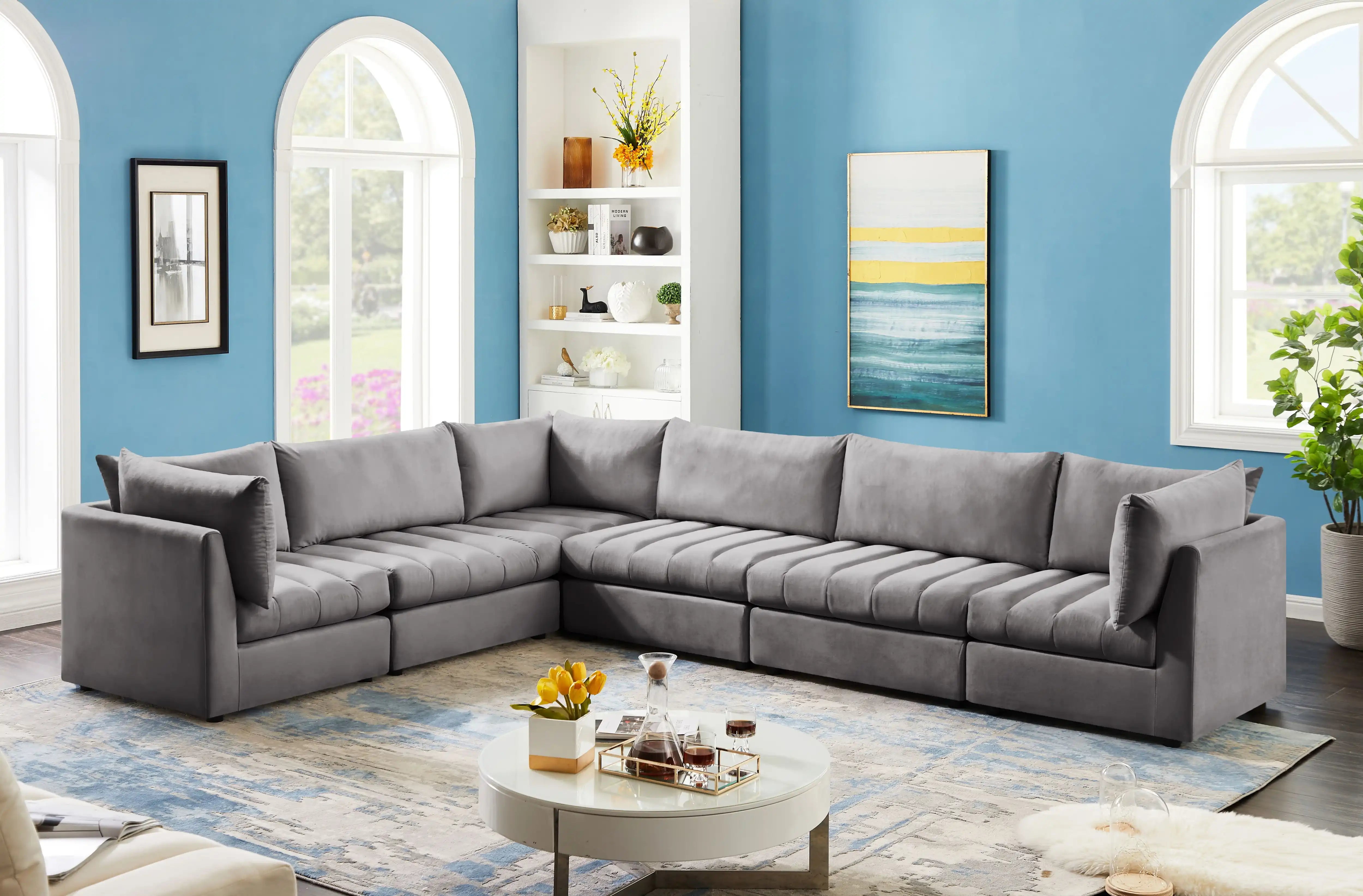 Jacob - 6 Pc. Modular Sectional - Best Buy Furniture