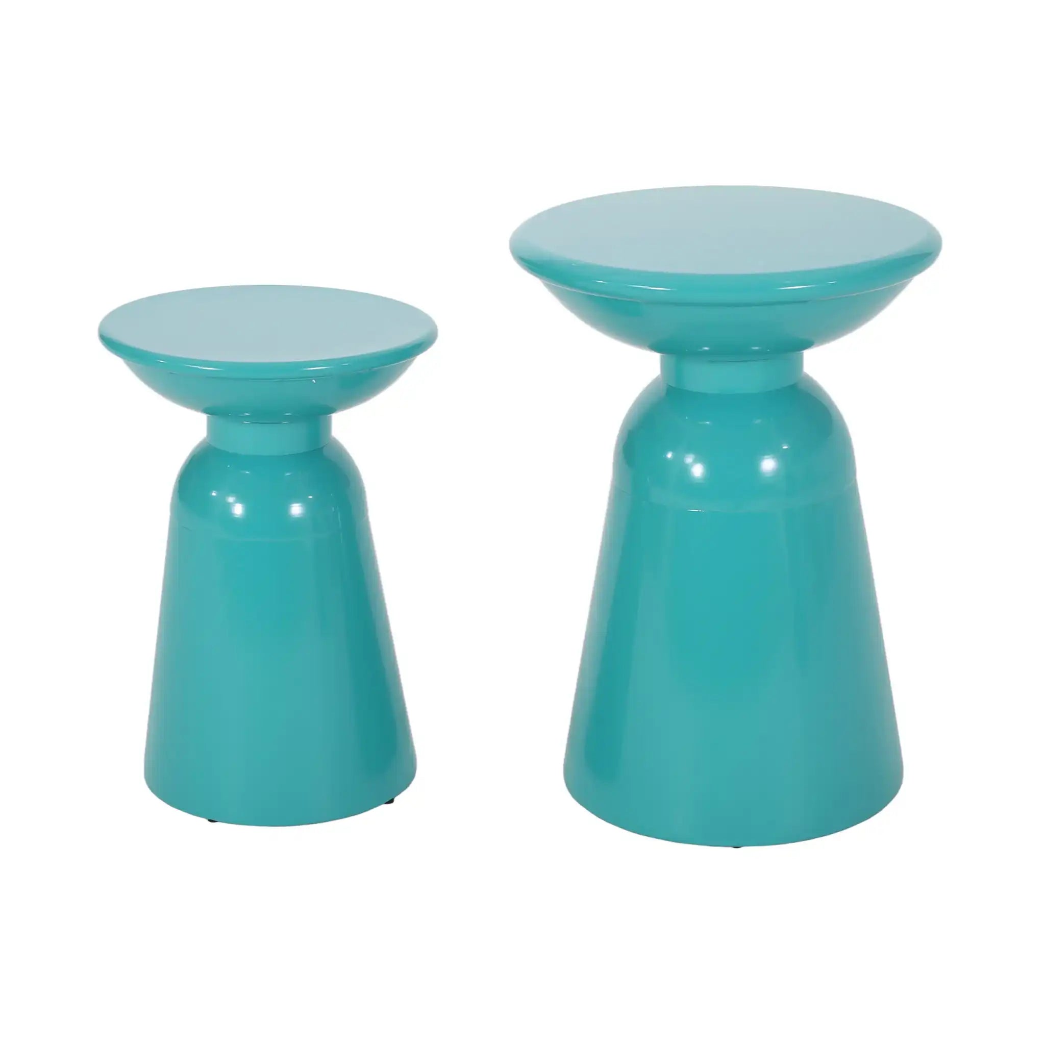 Serenita - Outdoor Side Tables With Flared Design (Set of 2) - Best Buy Furniture