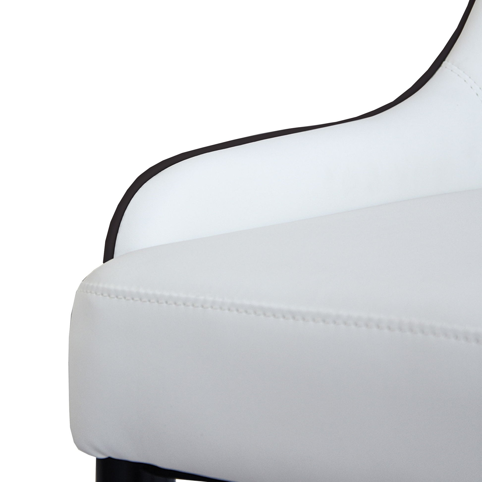 Modern PU Sponge-Filled Dining Chair, Solid Wood Metal Legs, Suitable For Restaurants, Living Rooms And Rooms (Set of 2) - Best Buy Furniture