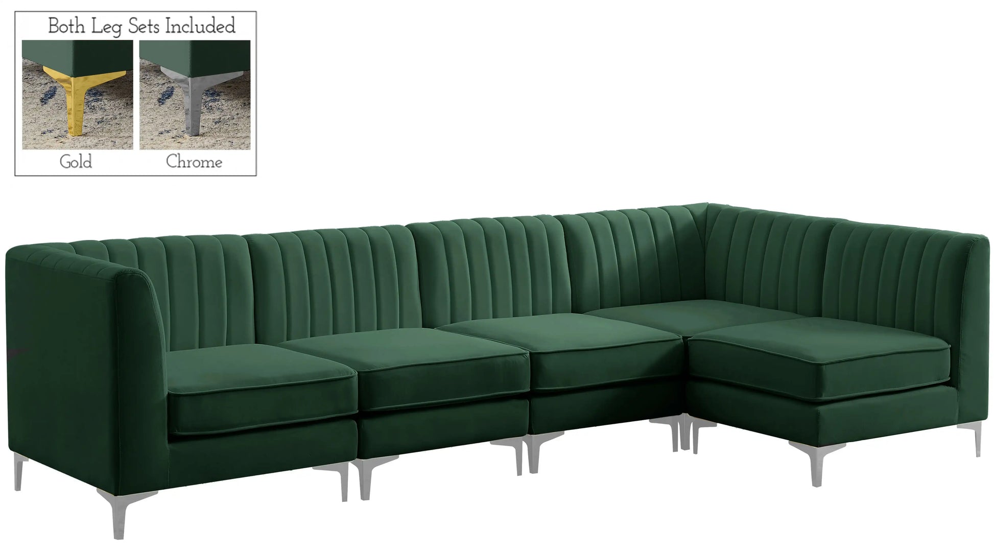 Alina - 5 Piece Modular Sectional - Best Buy Furniture