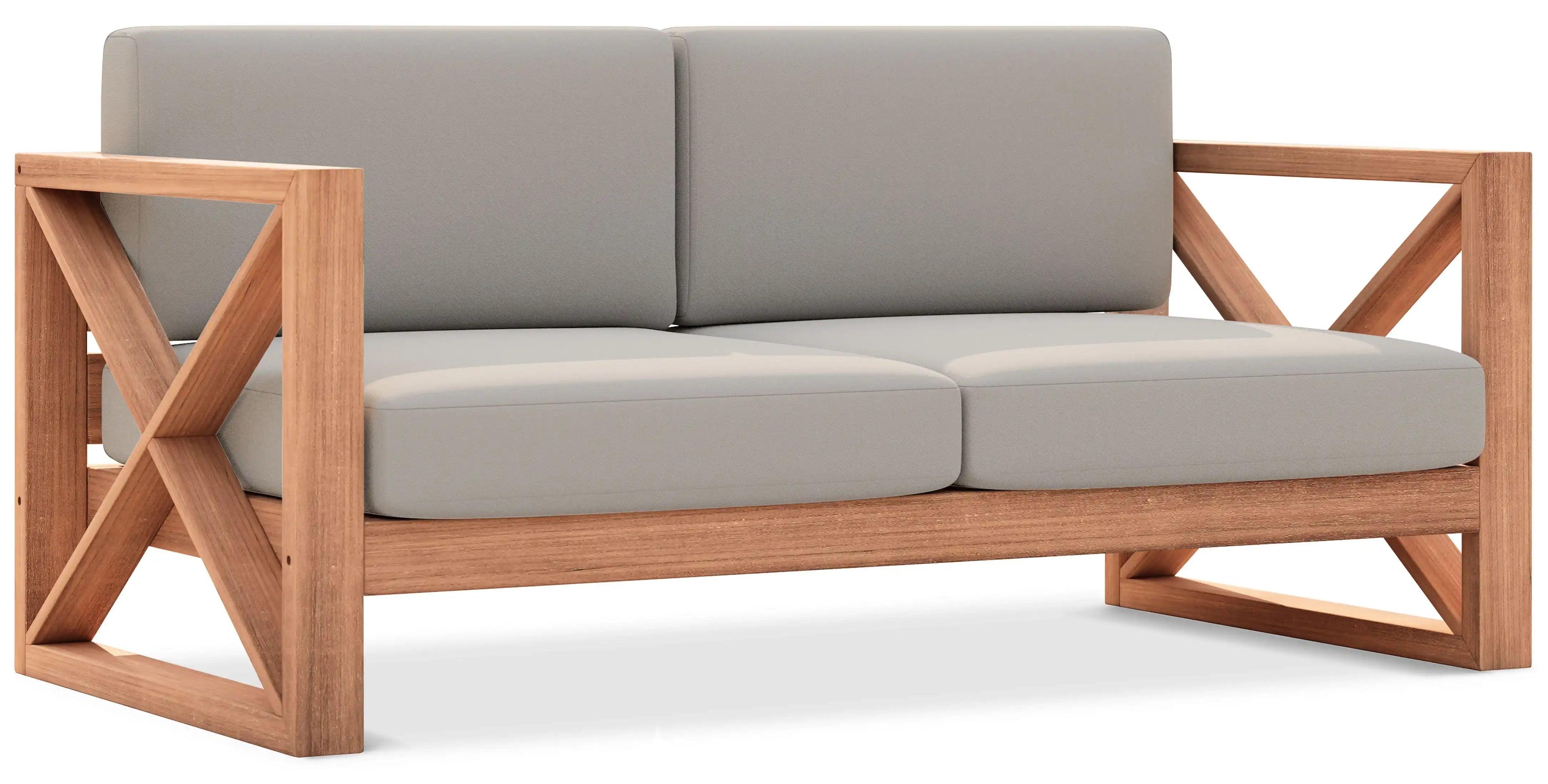 Anguilla - Water Resistant Outdoor Loveseat - Best Buy Furniture