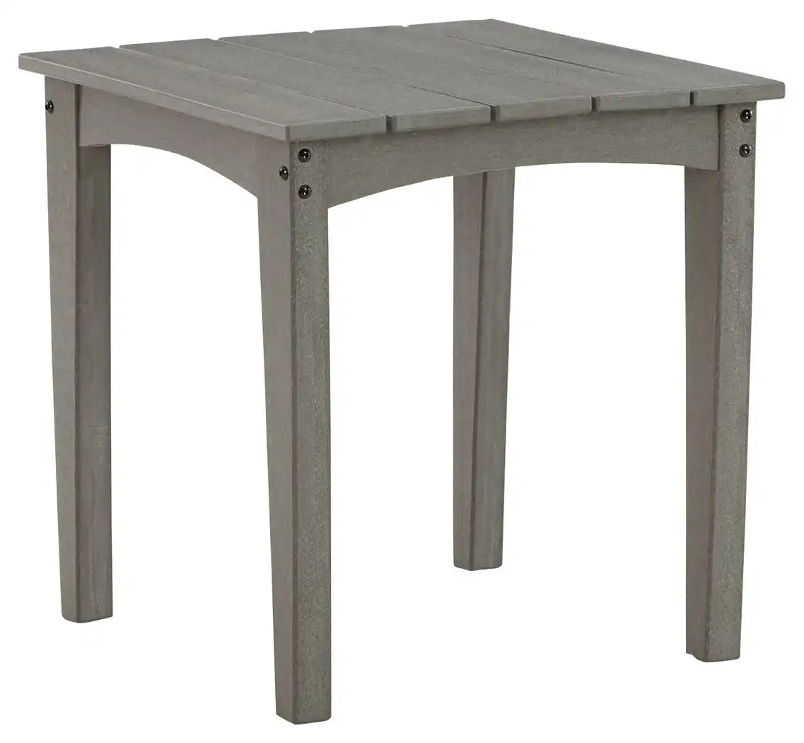 Visola - Square End Table - Gray - Best Buy Furniture
