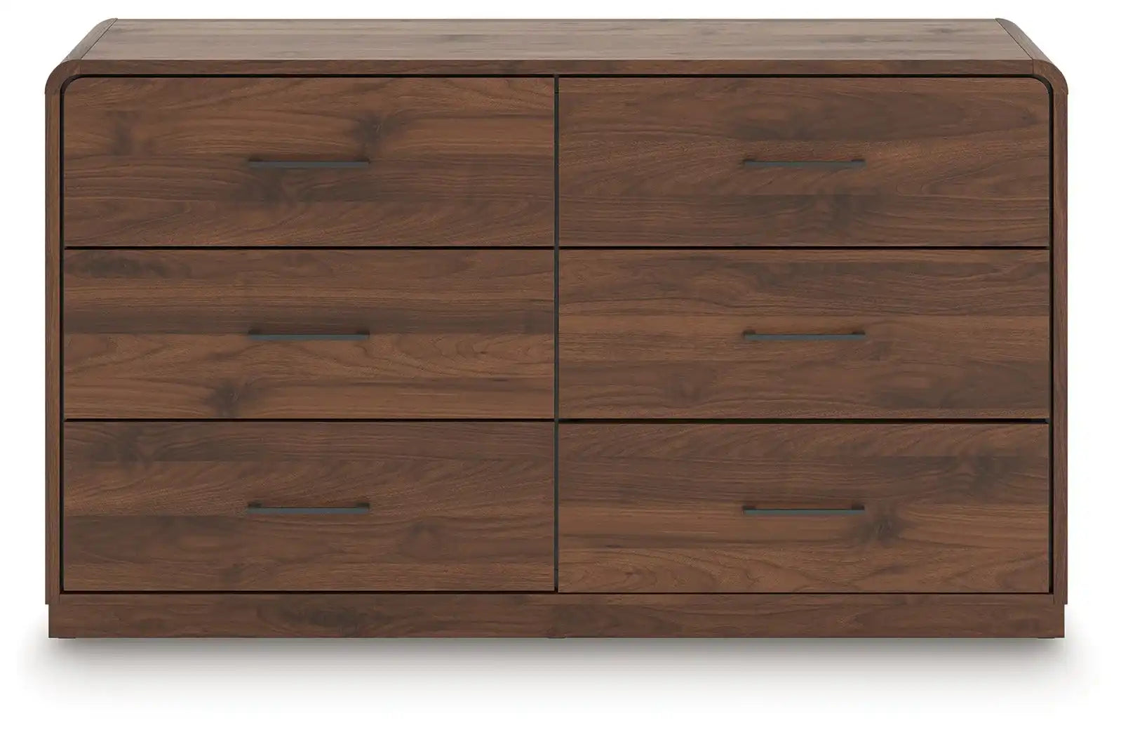 Fortlorn Dresser Dark Brown Wood and Glass by Signature Design Fortlorn Dresser Dark Brown Wood and Glass by Signature Design