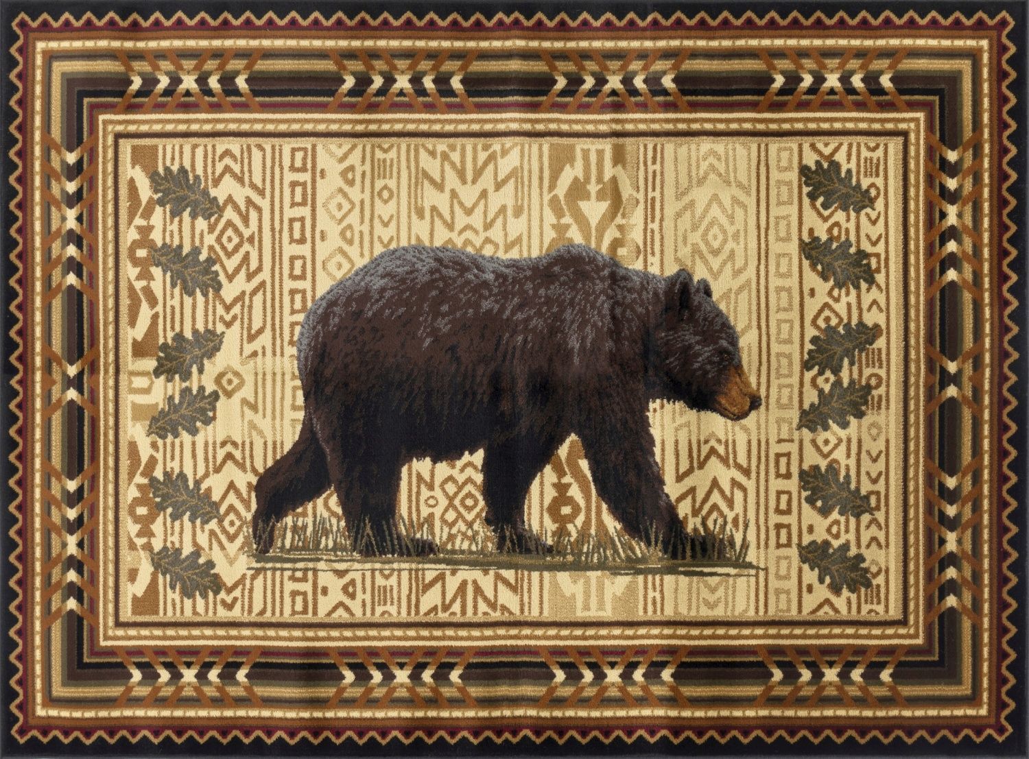 Nature's Nest - GC_CBL3010 Lodge Area Rug - Best Buy Furniture