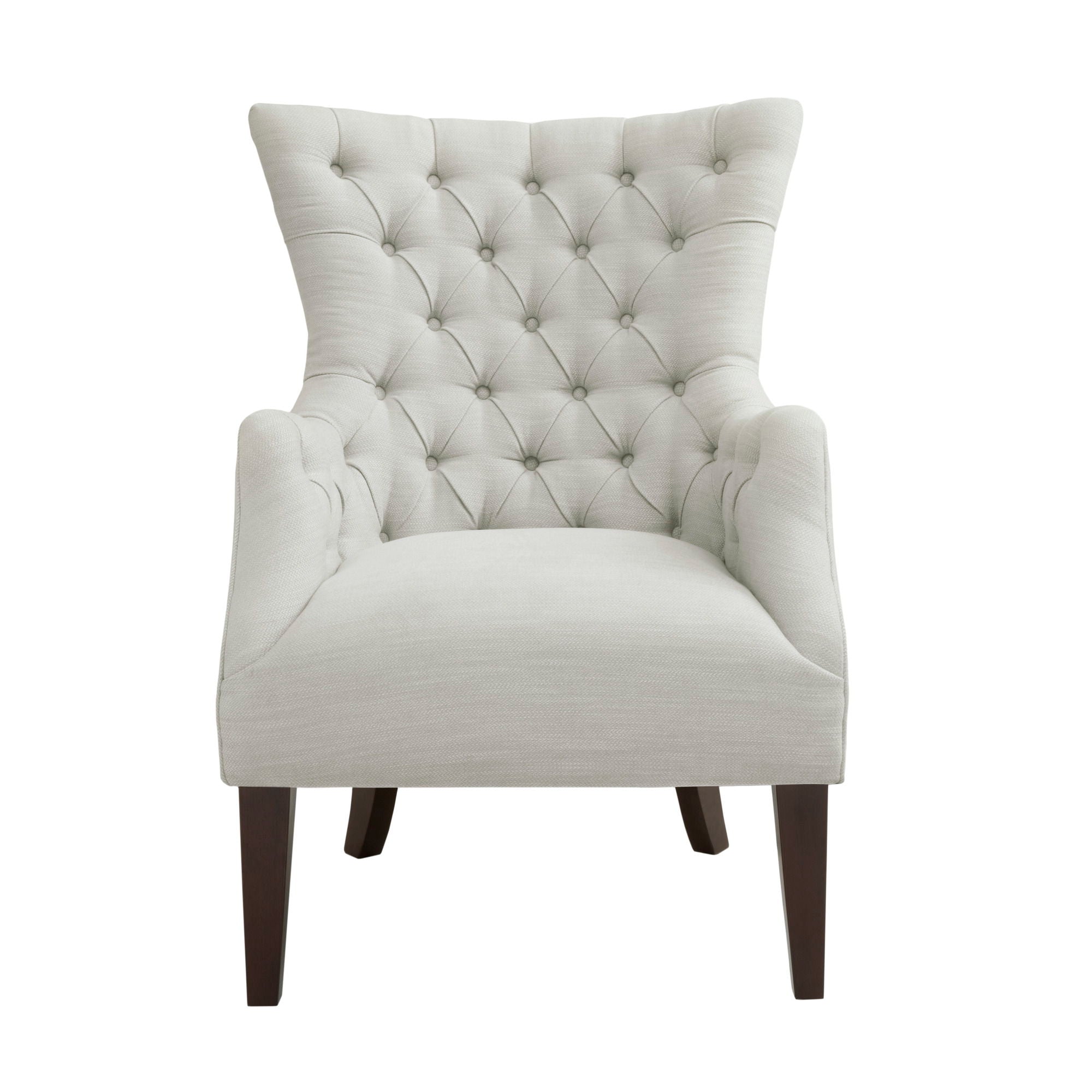 Hannah - Button Tufted Wing Chair - Best Buy Furniture