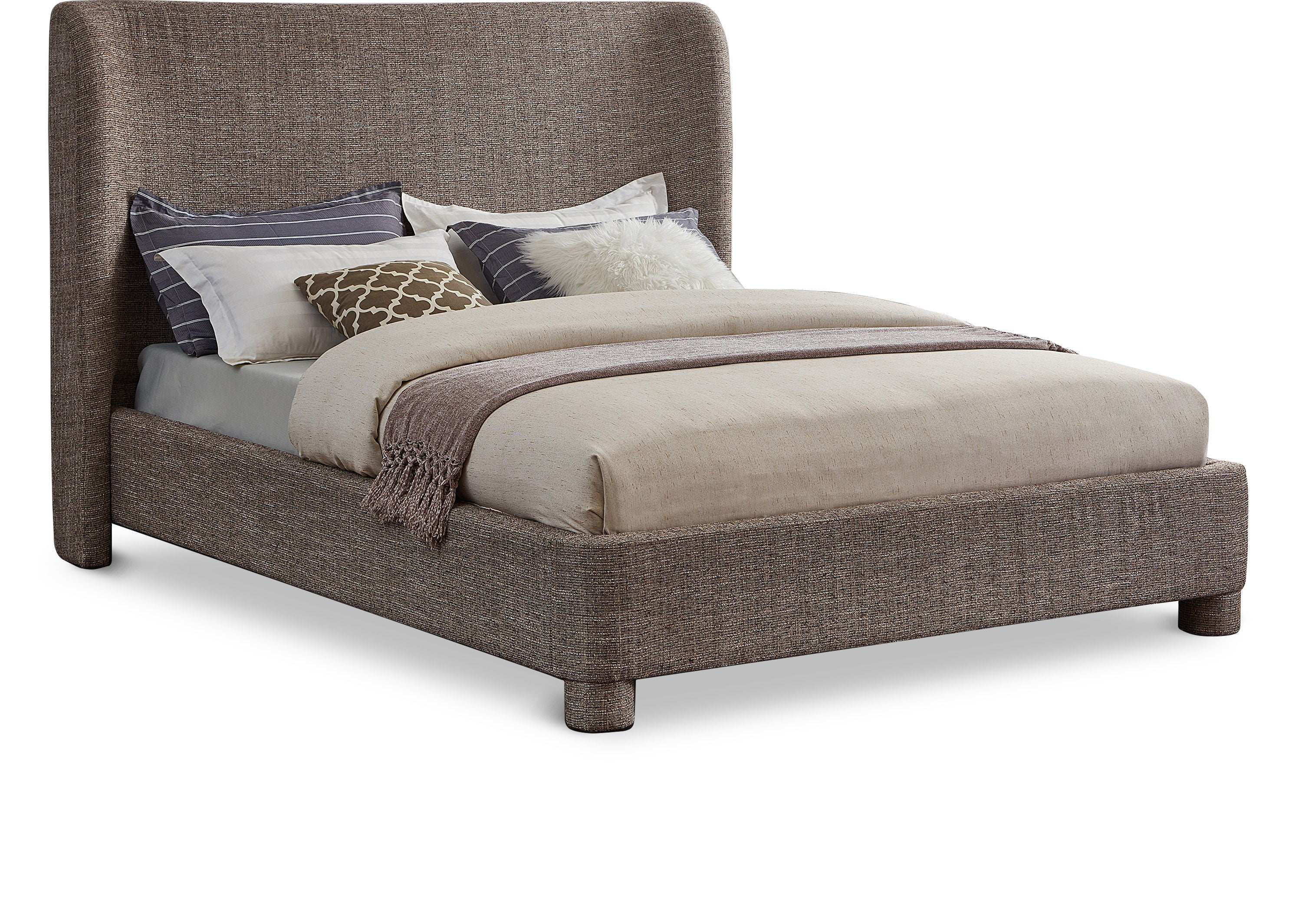 Penny - Polyester Fabric Bed - Best Buy Furniture