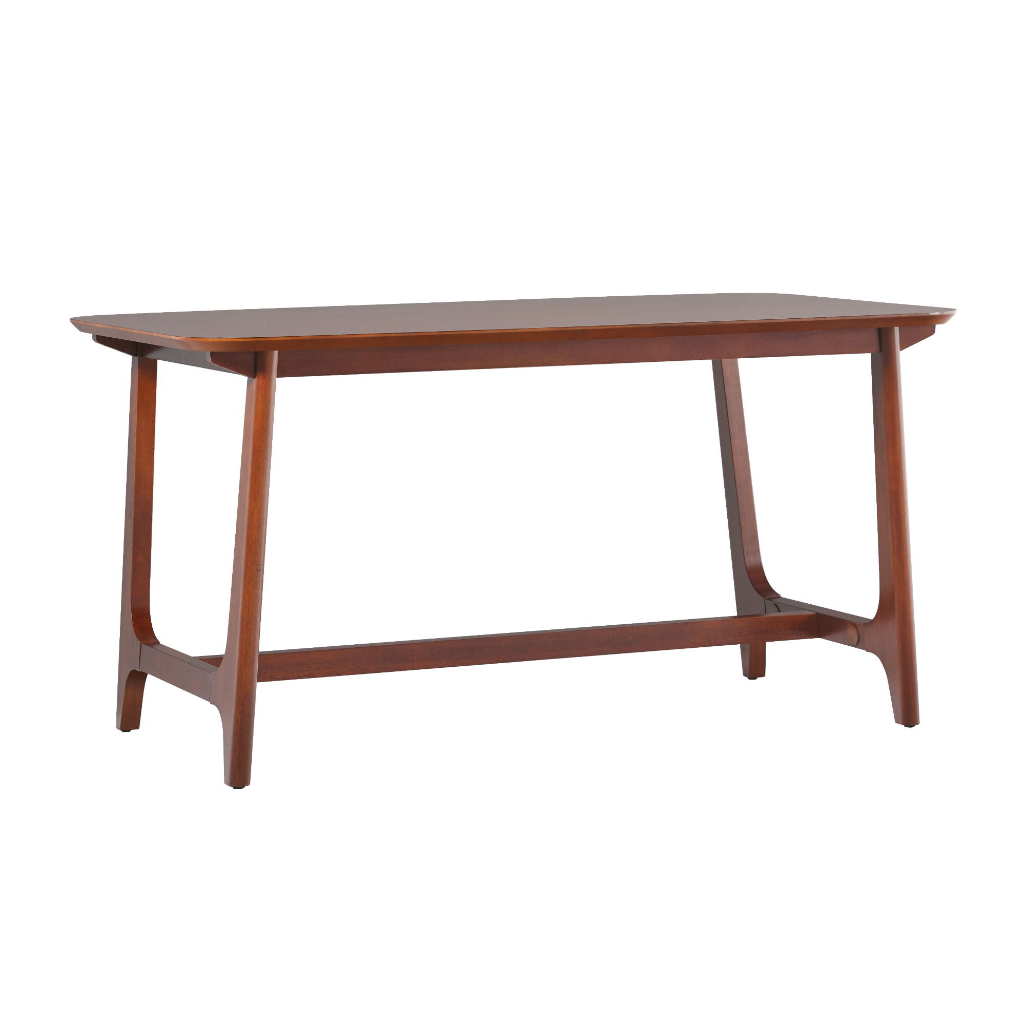 Mid-Century Modern Dining Table With Trestle Base - Best Buy Furniture
